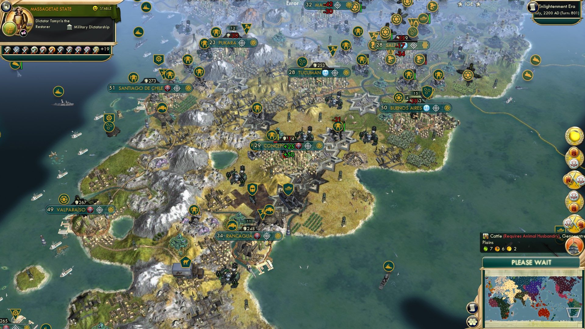 CBR In-Game Screenshot of Front Consolidation