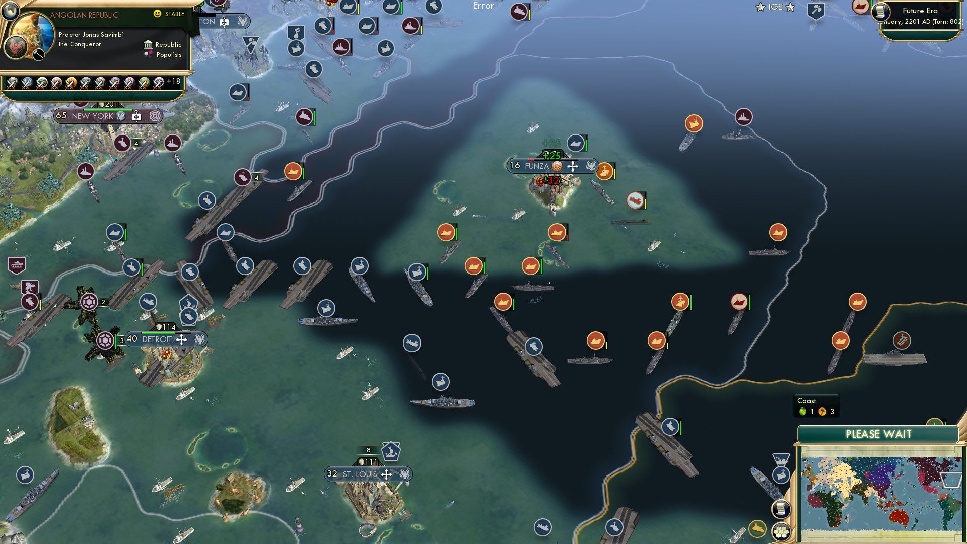 CBR In-Game Screenshot of USA STRONK