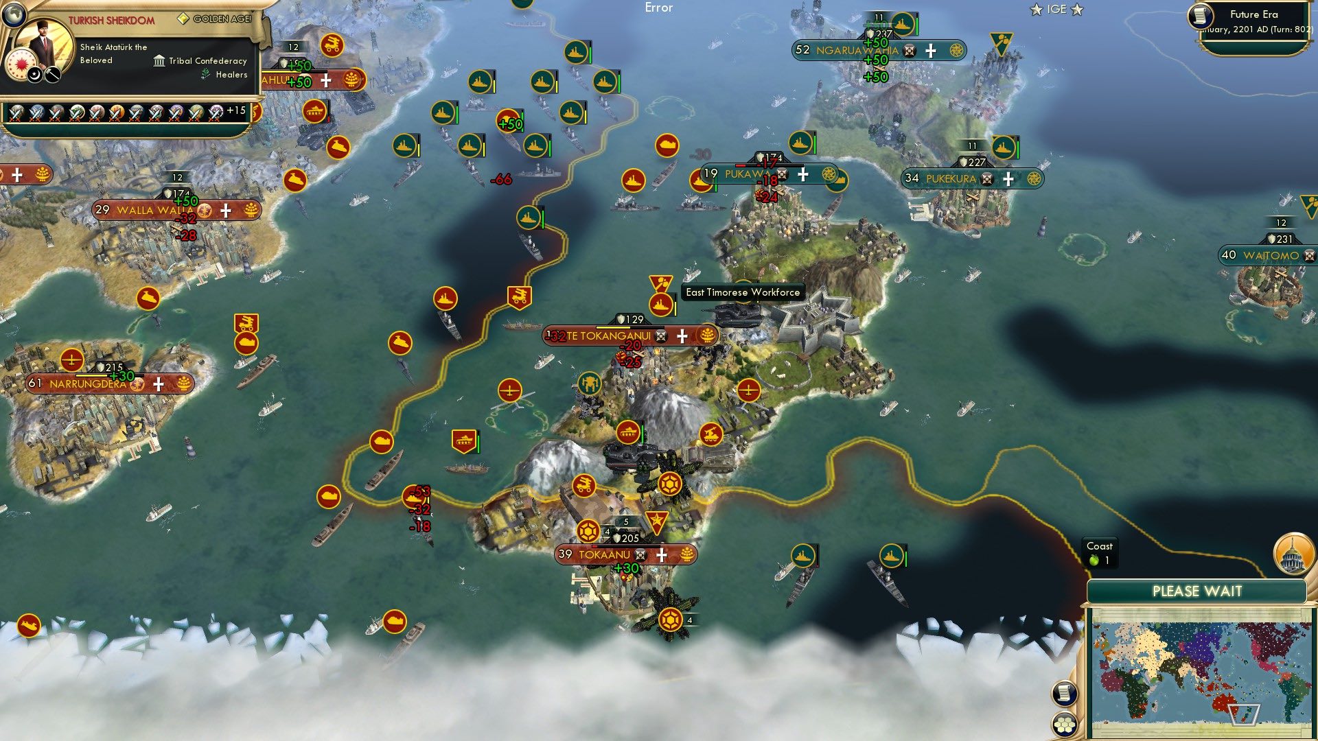CBR In-Game Screenshot of Timor-Time