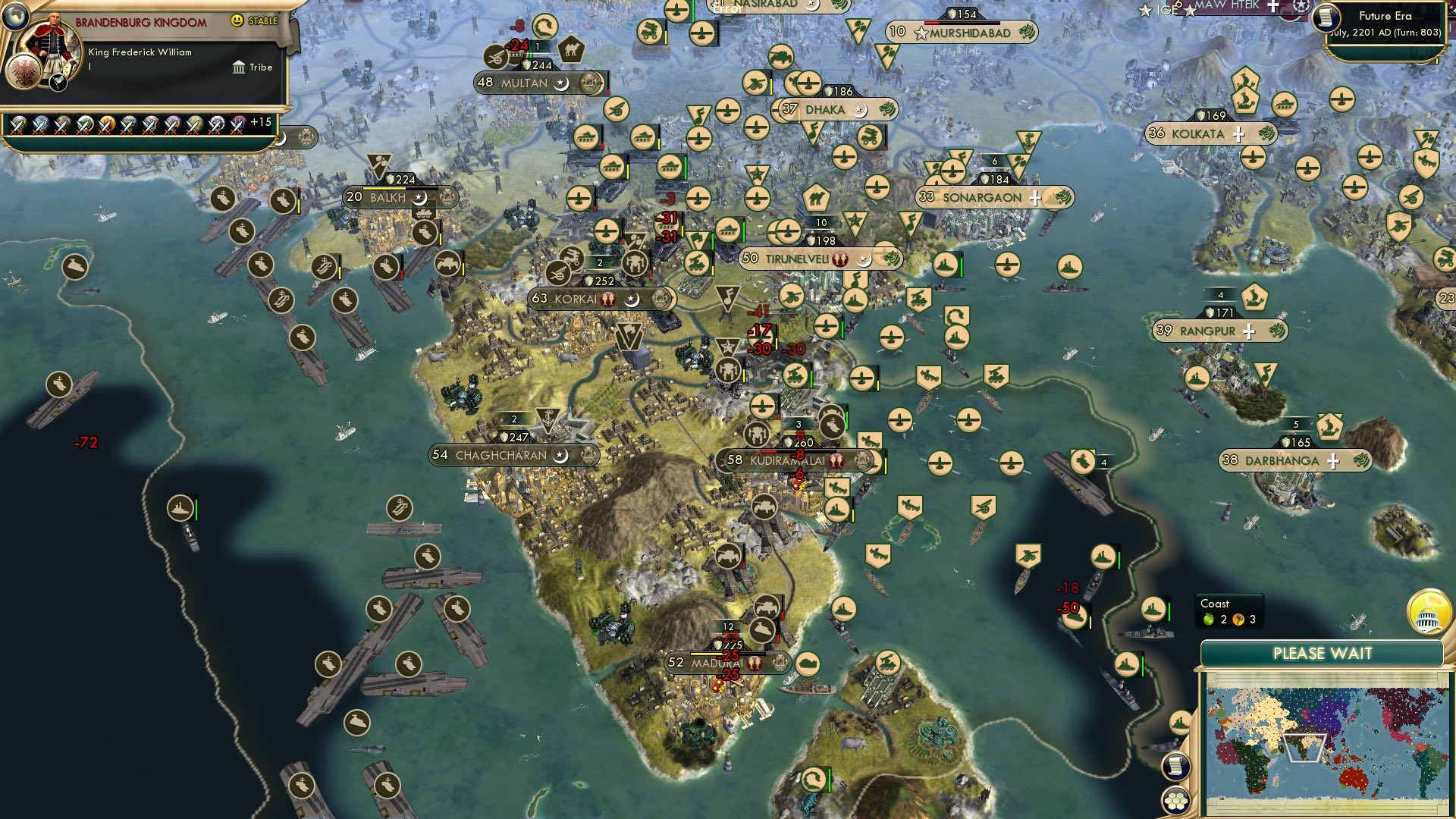 CBR In-Game Screenshot of Bengal sleeper pick