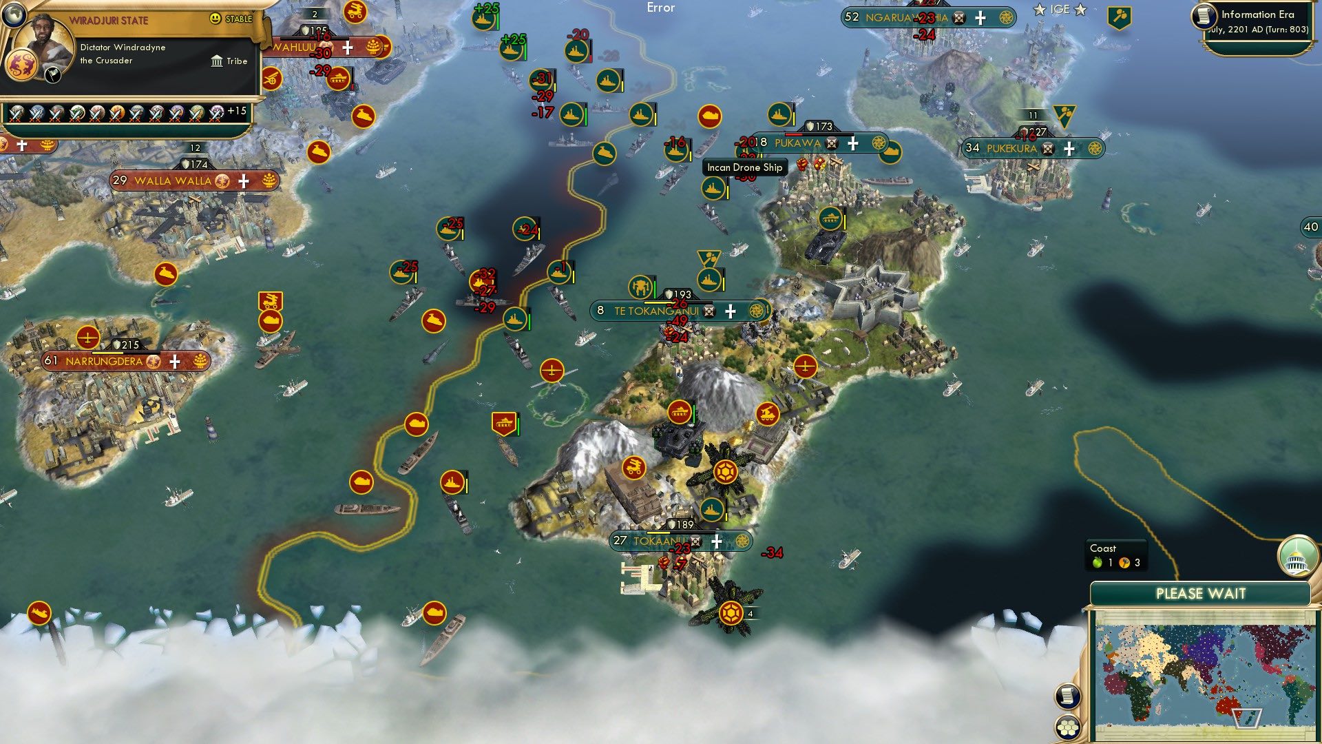 CBR In-Game Screenshot of Unified Islands