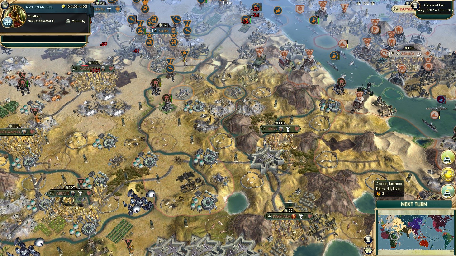 CBR In-Game Screenshot of Ethiopia is not a good place to be these days