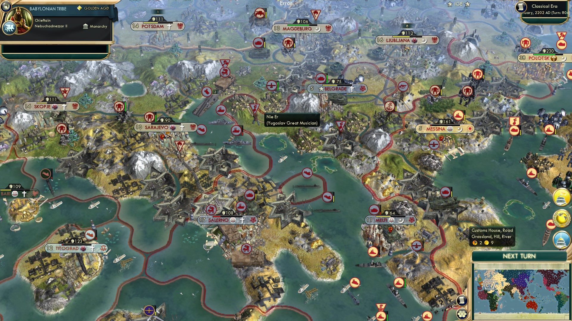 CBR In-Game Screenshot of We are so back