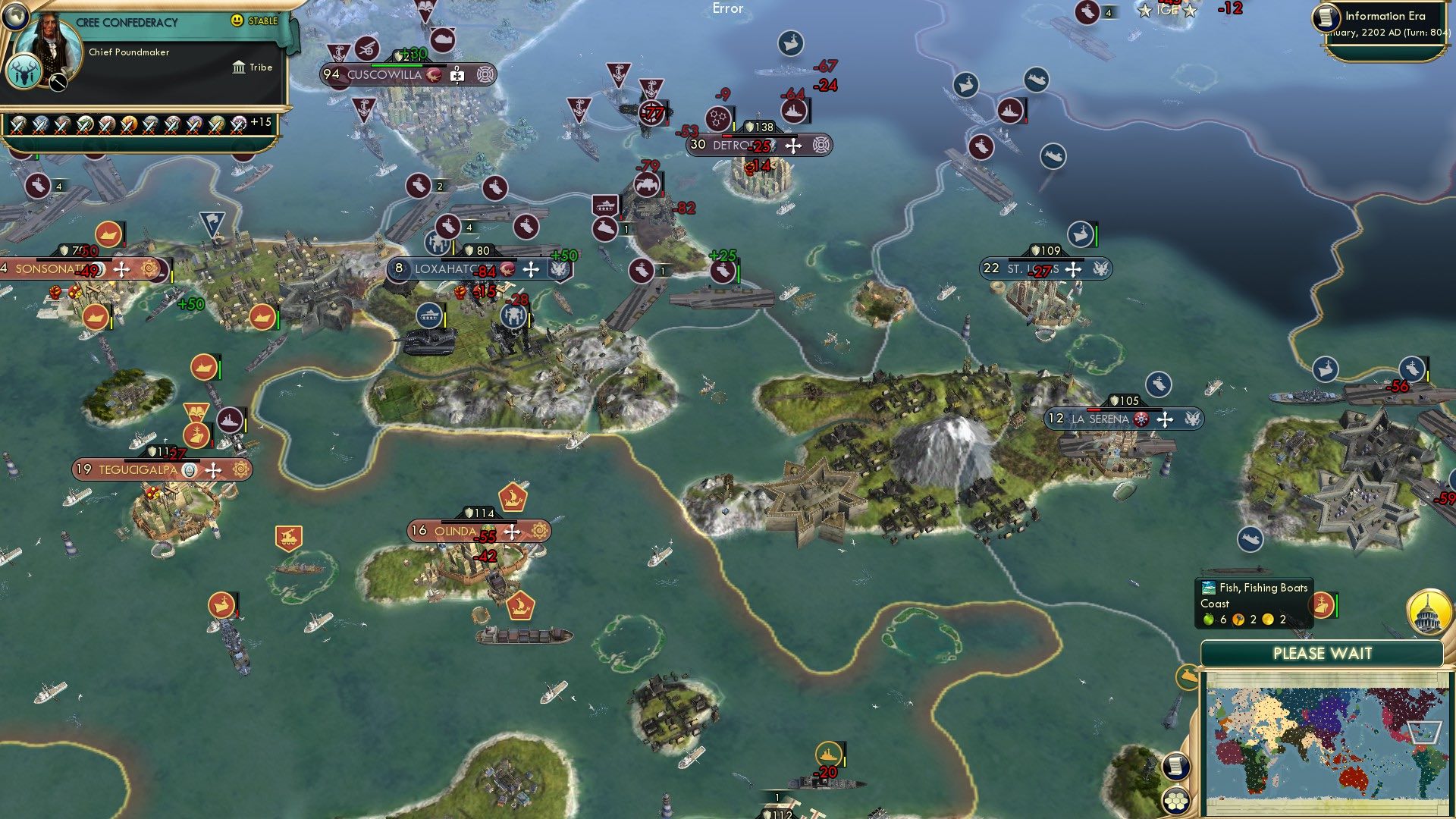 CBR In-Game Screenshot of The Arsenal of Democracy has fallen