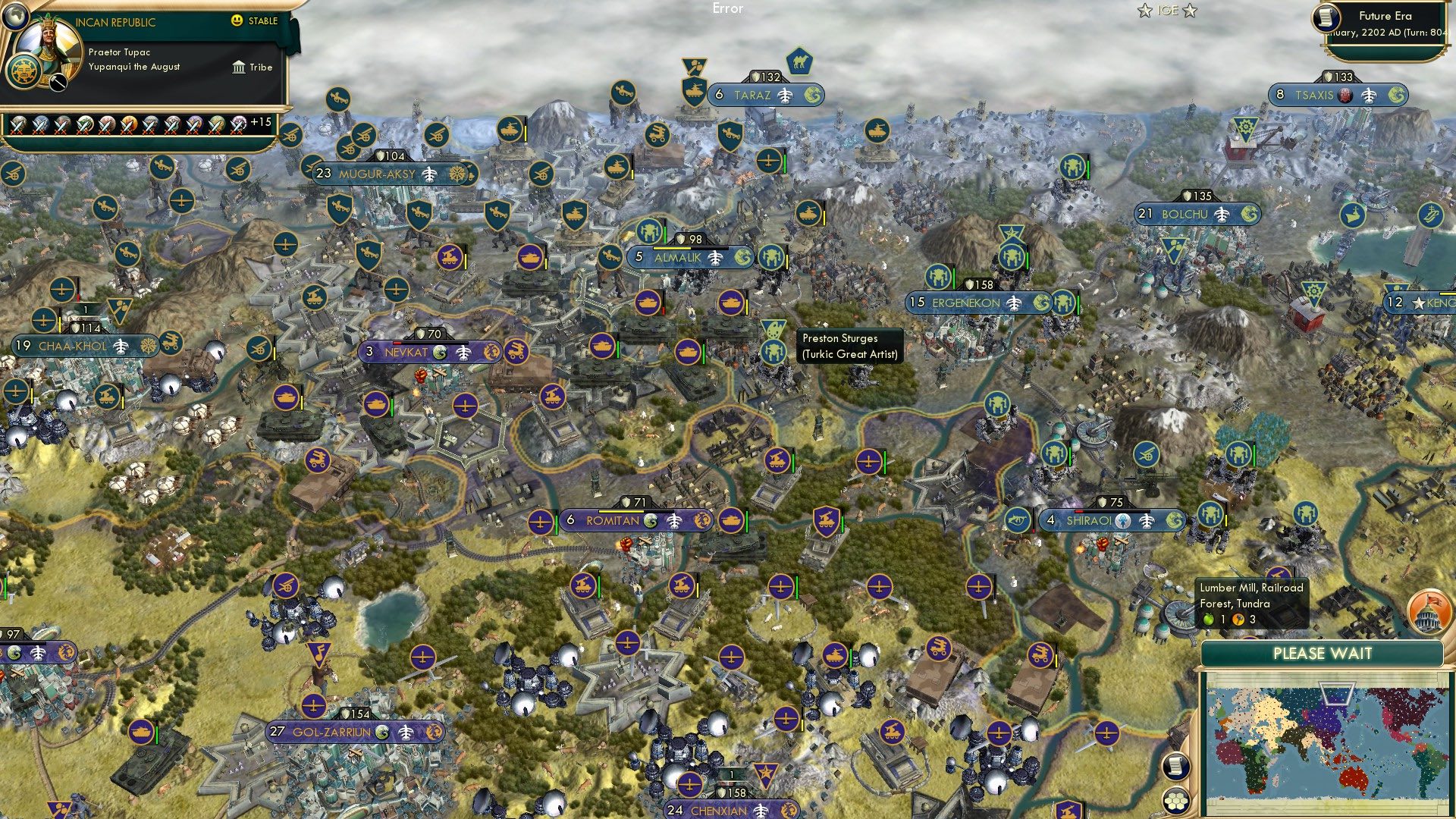 CBR In-Game Screenshot of Oh we racing then huh