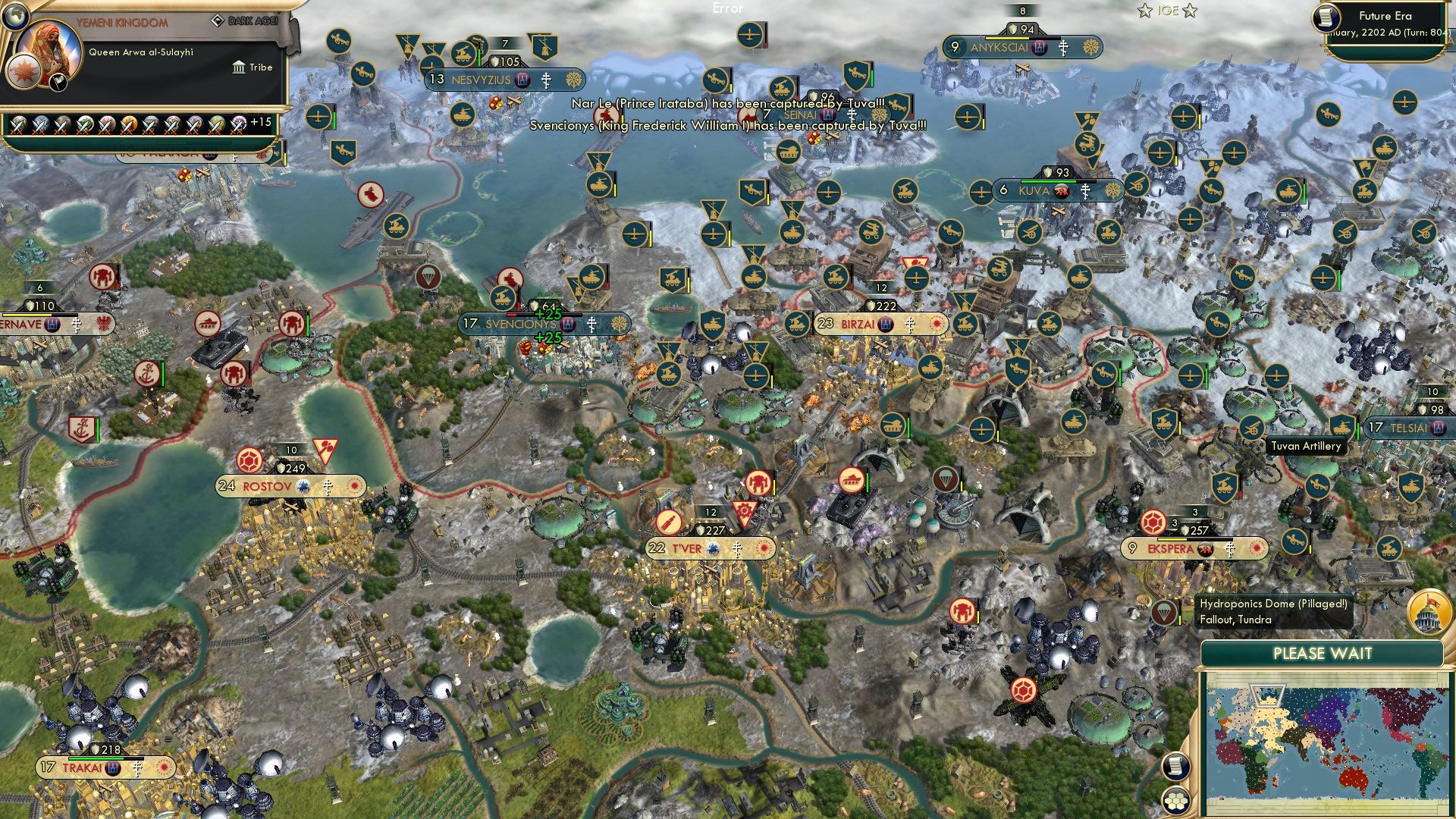 CBR In-Game Screenshot of Uh oh they crossed the water