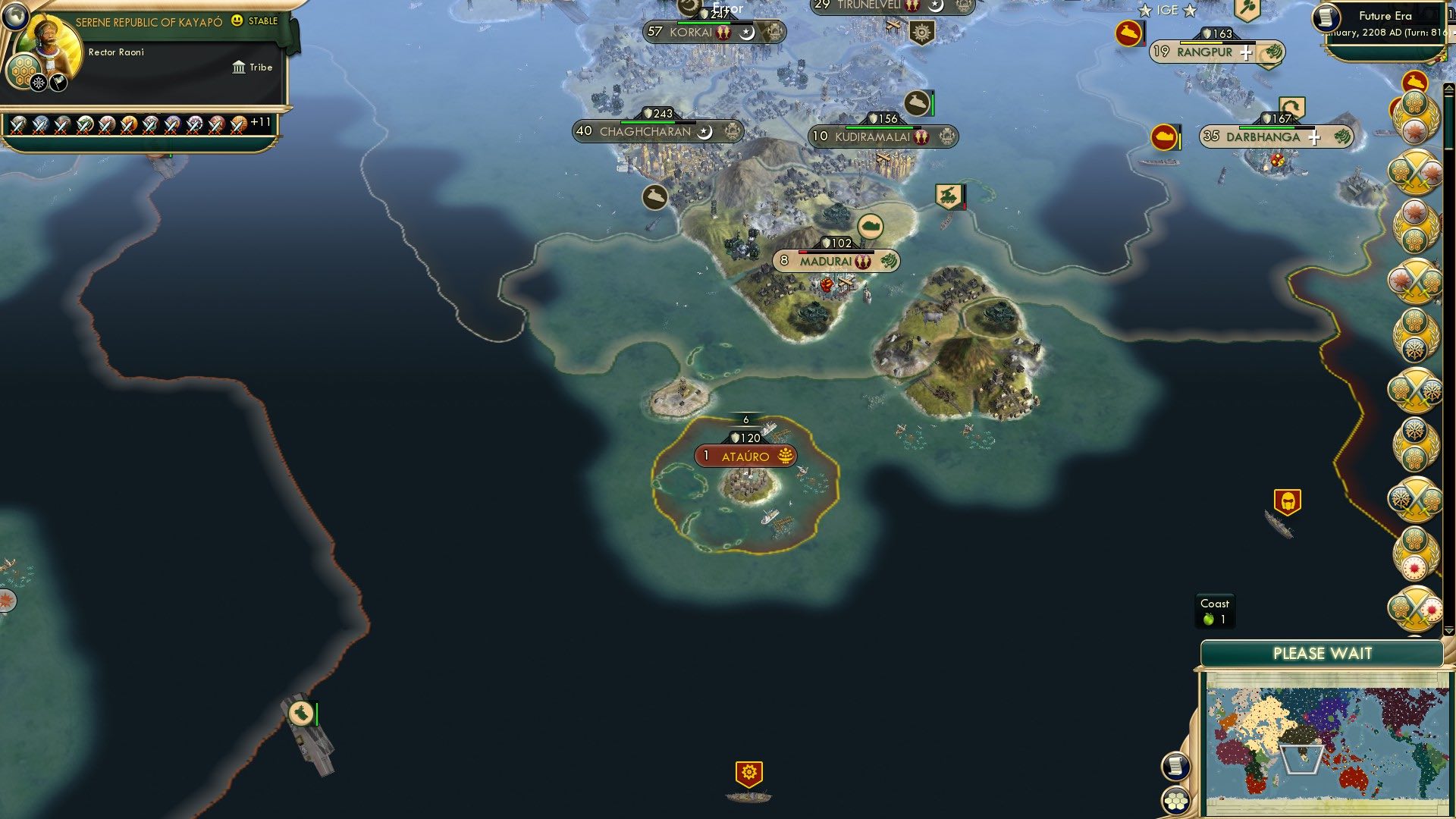 CBR In-Game Screenshot of Ataúro