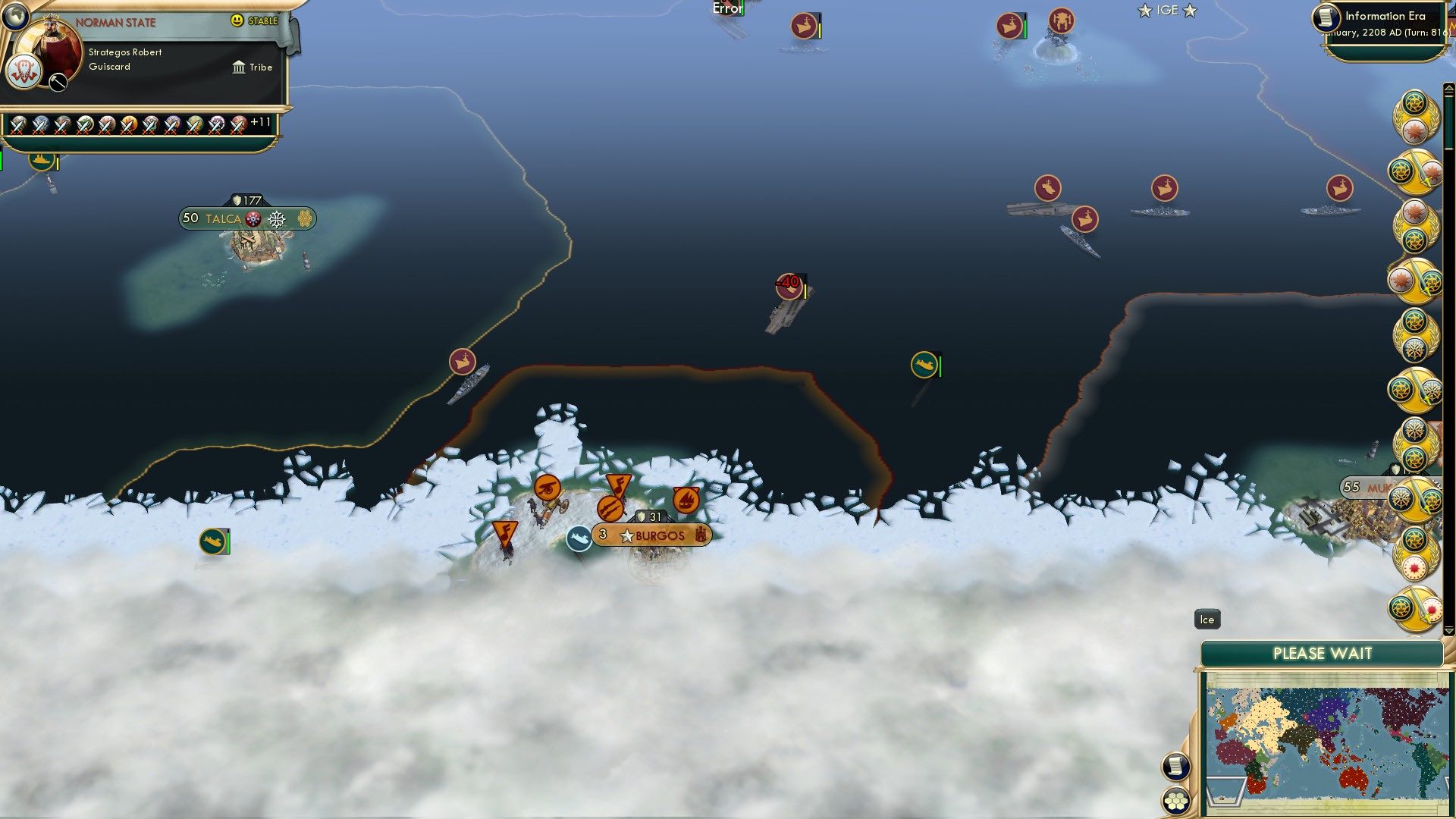 CBR In-Game Screenshot of Sharks in The Water