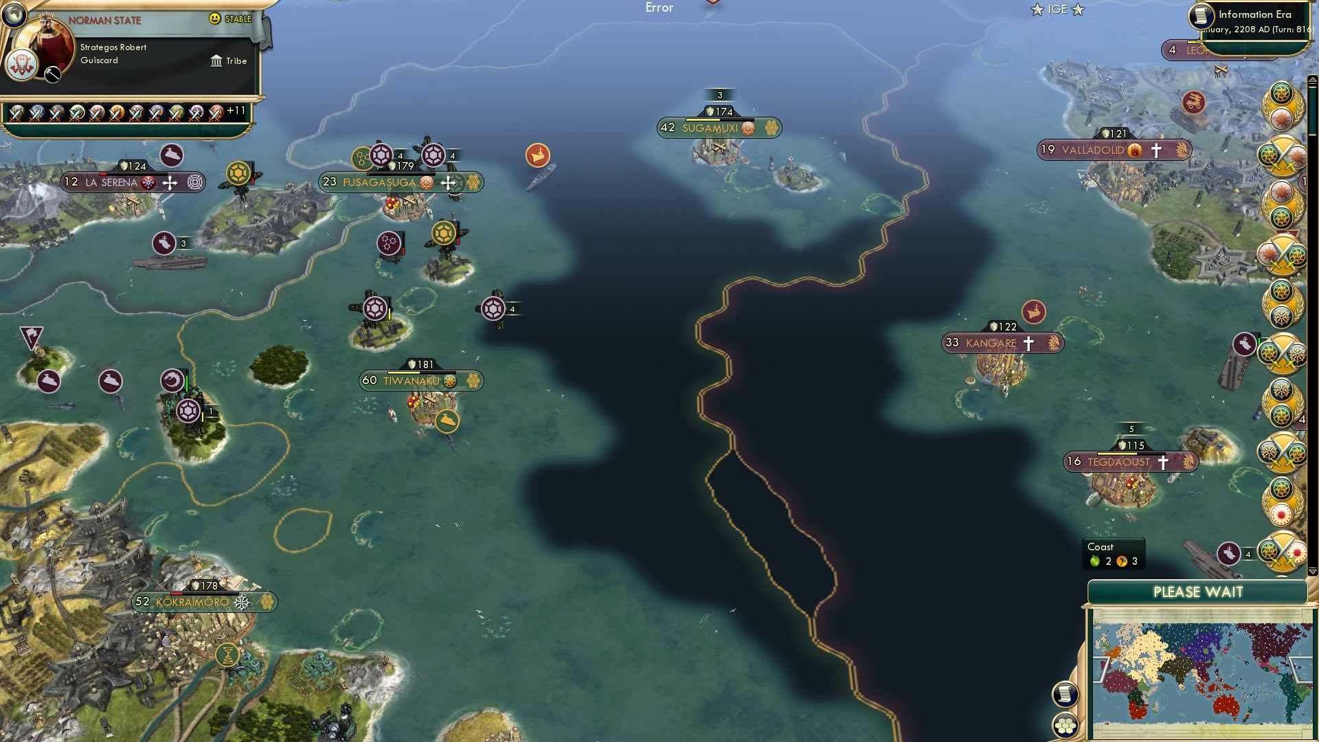 CBR In-Game Screenshot of Sick Man of South America