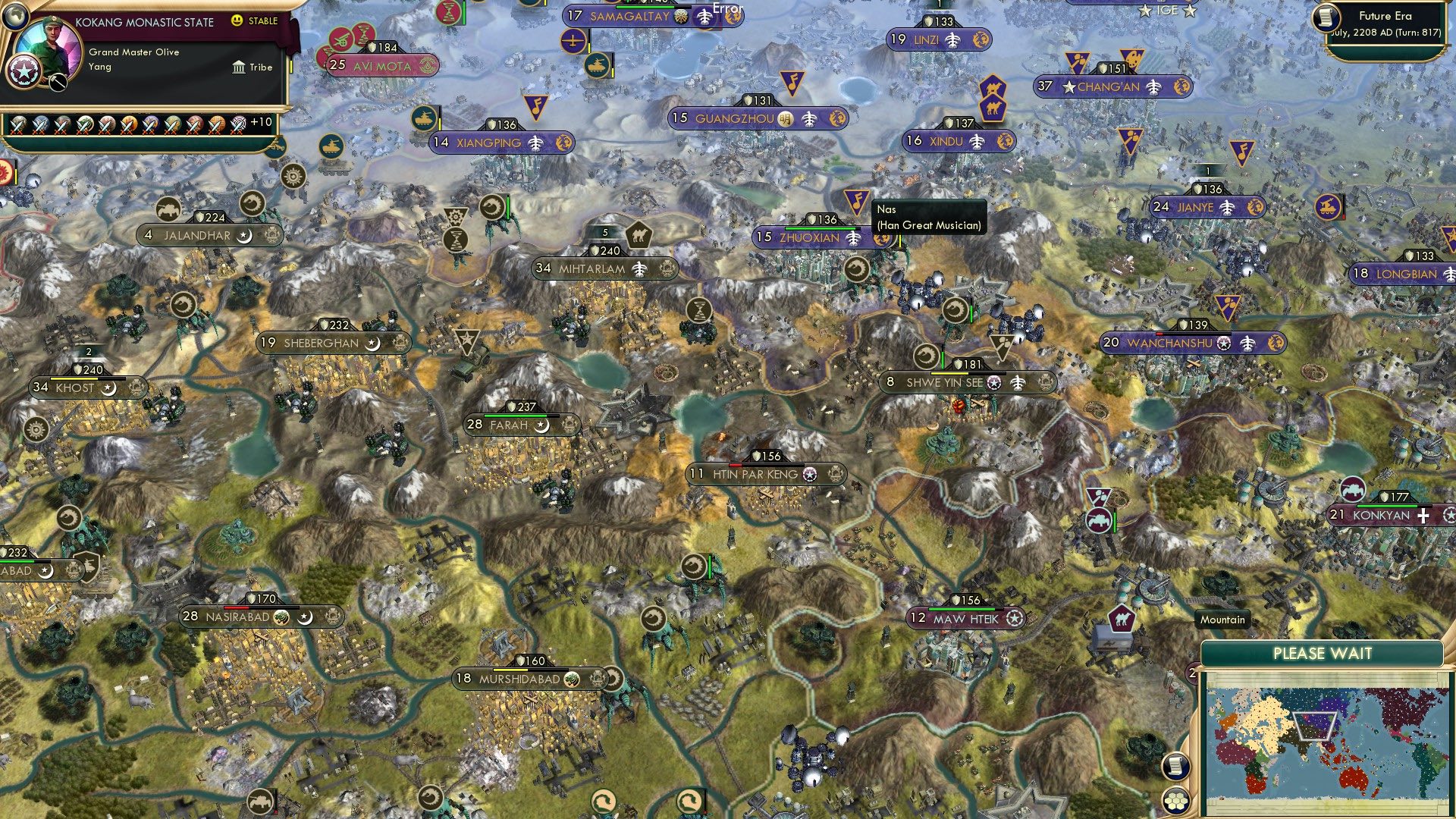 CBR In-Game Screenshot of Durranni’s Journey to The East