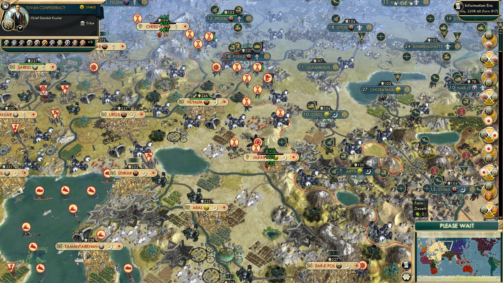 CBR In-Game Screenshot of Blood on The Steppes