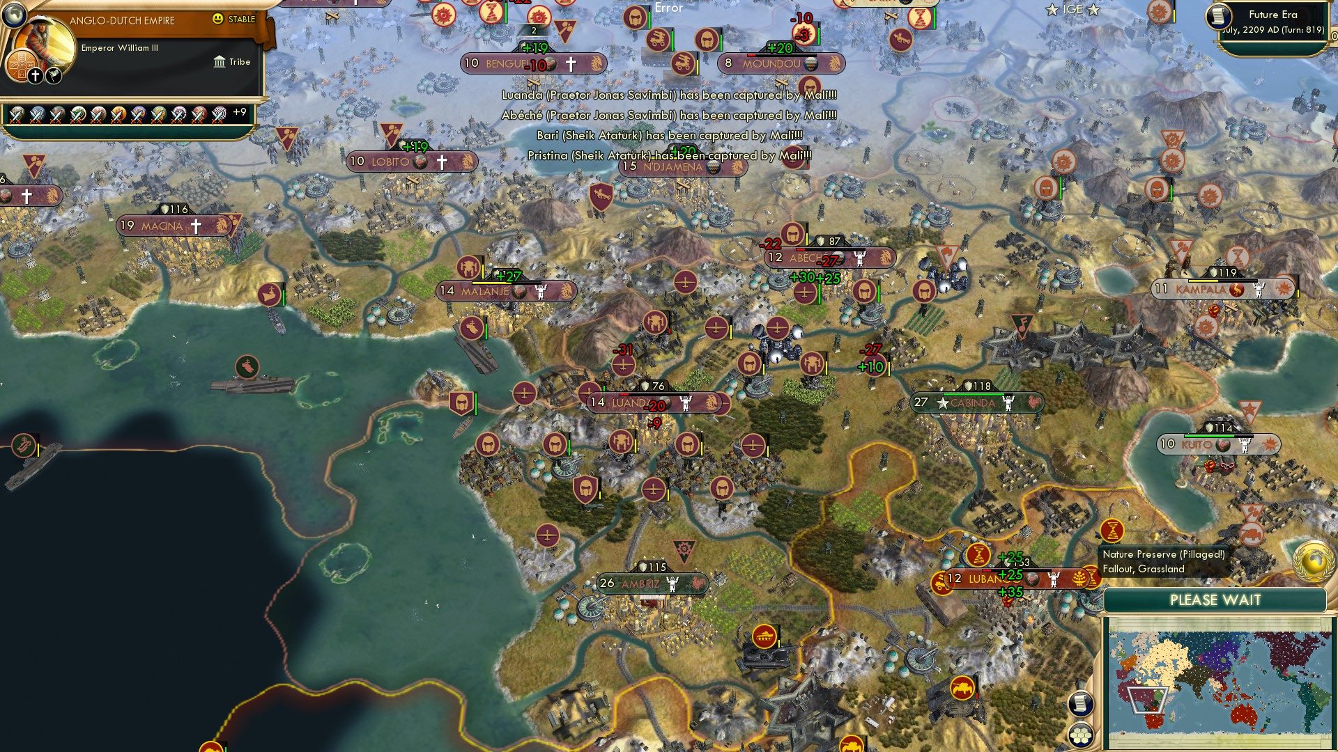 CBR In-Game Screenshot of Malian Blitz