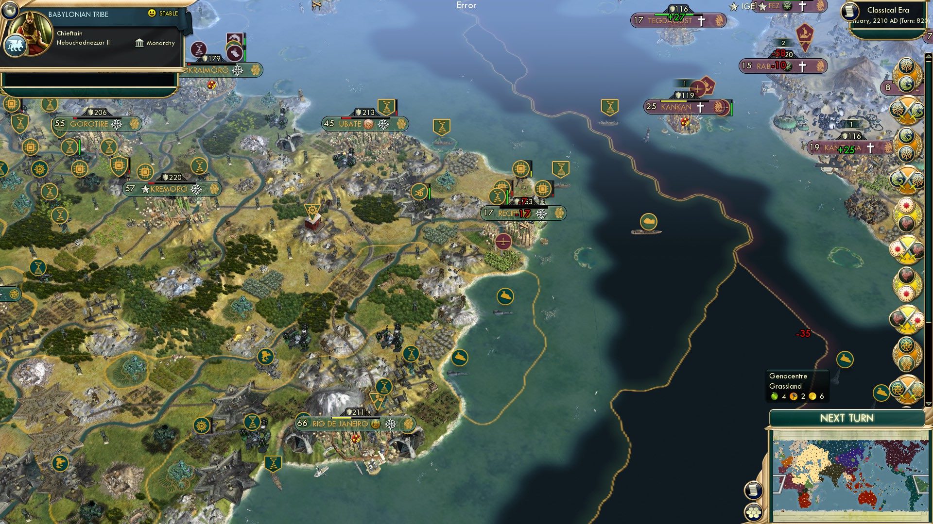CBR In-Game Screenshot of Recife Goes Green