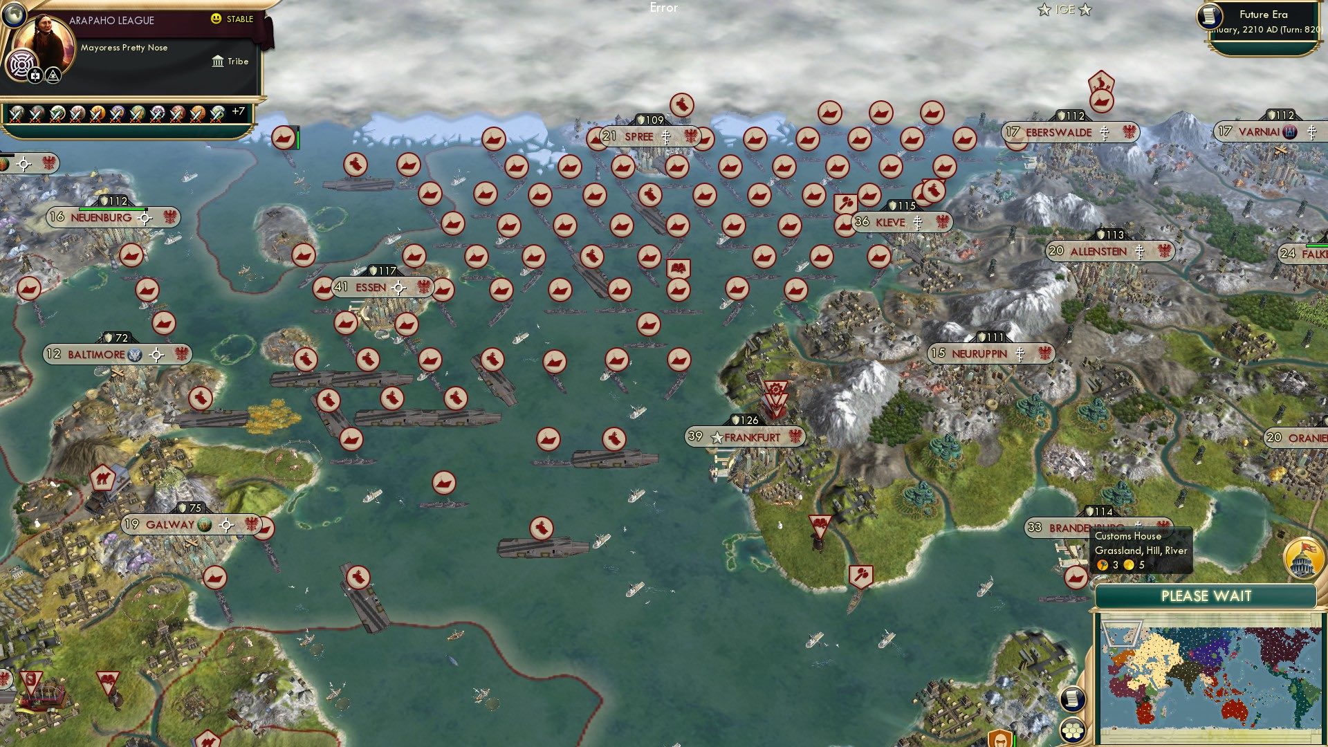 CBR In-Game Screenshot of Furious Frederick