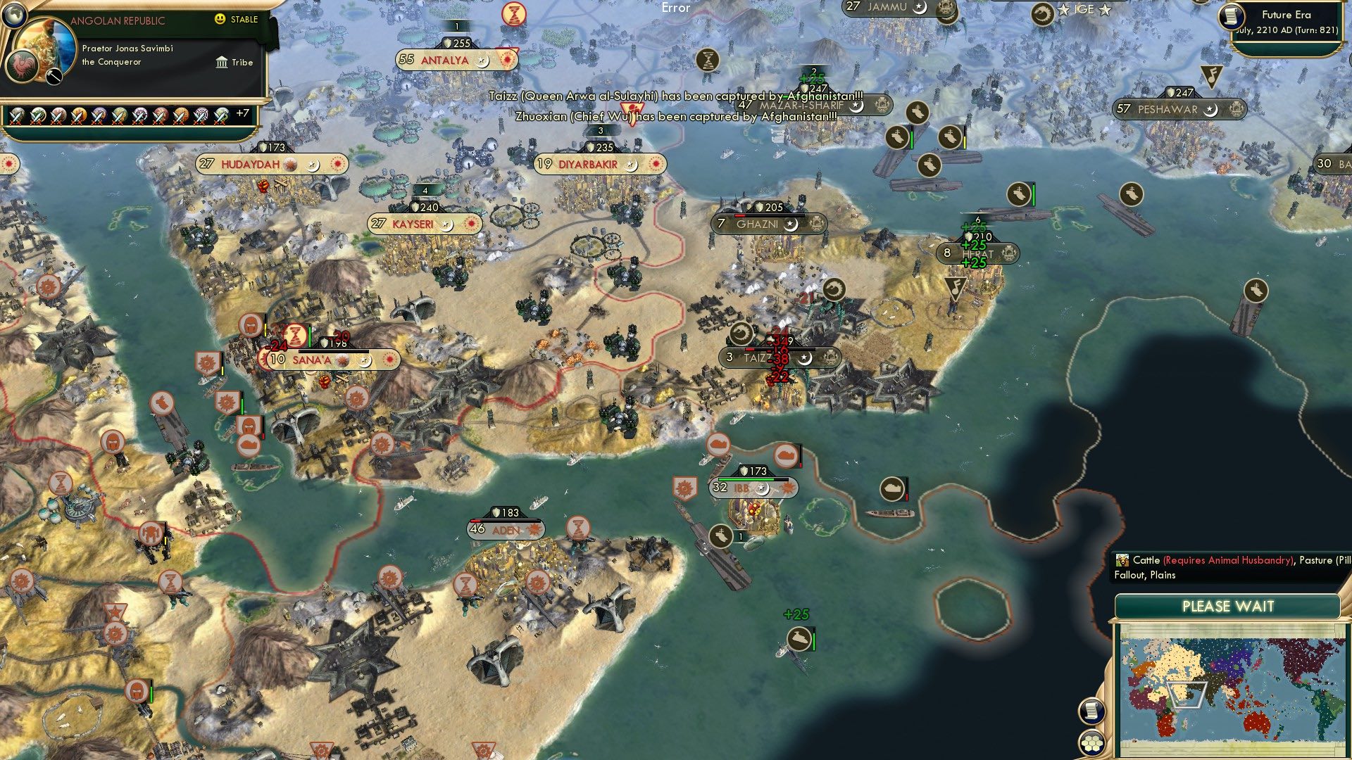 CBR In-Game Screenshot of Between a Hammer and Anvil