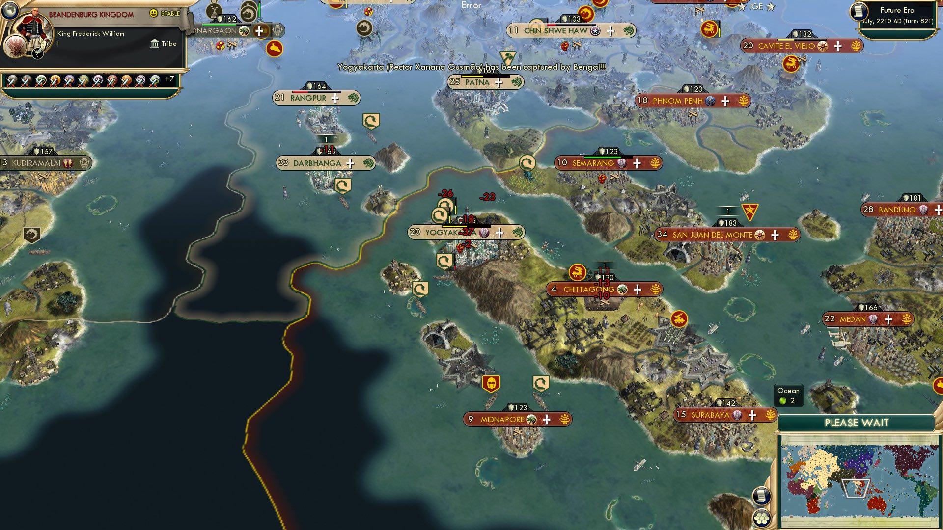 CBR In-Game Screenshot of Go Go Bengal!