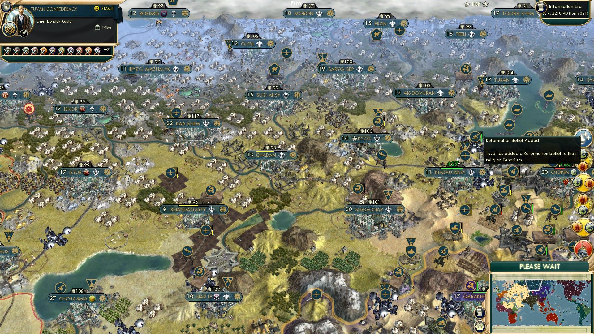 CBR In-Game Screenshot of Home on The Steppe