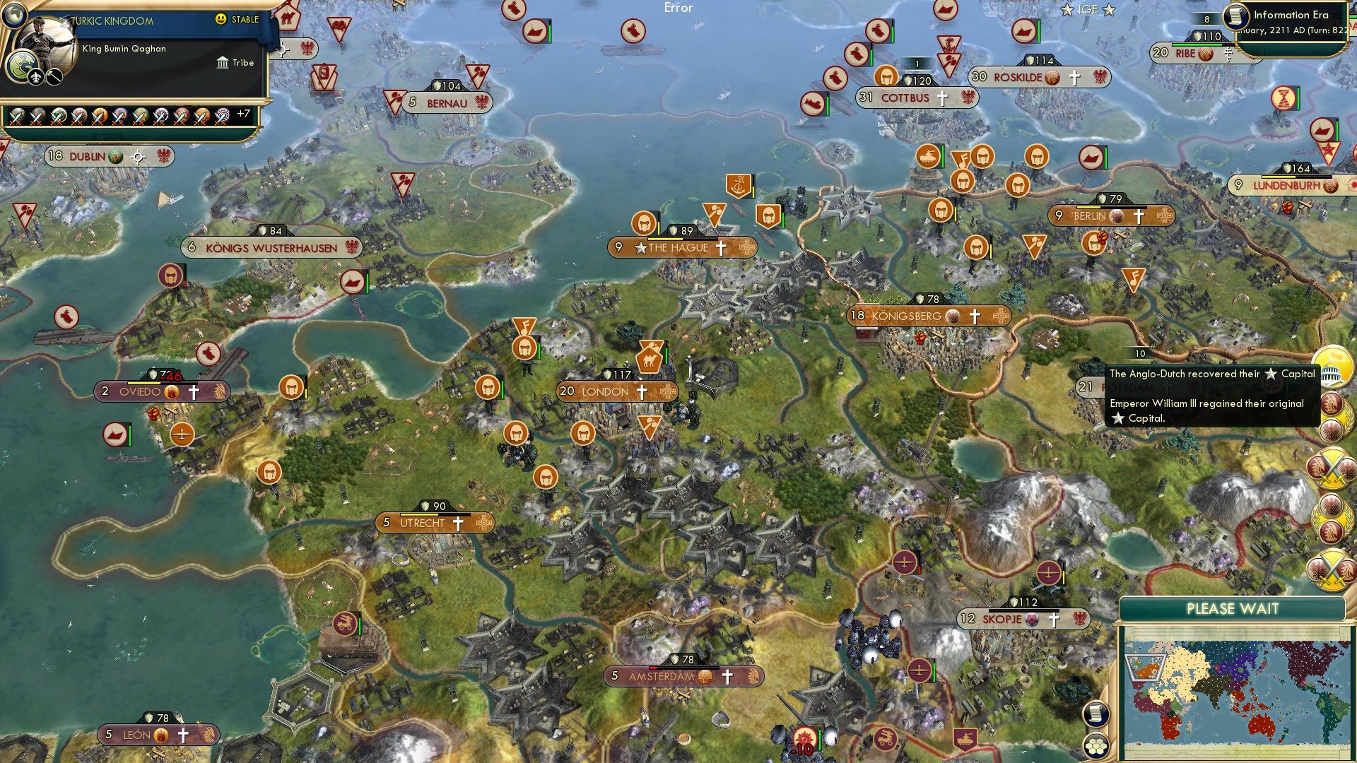 CBR In-Game Screenshot of Return of The Hague
