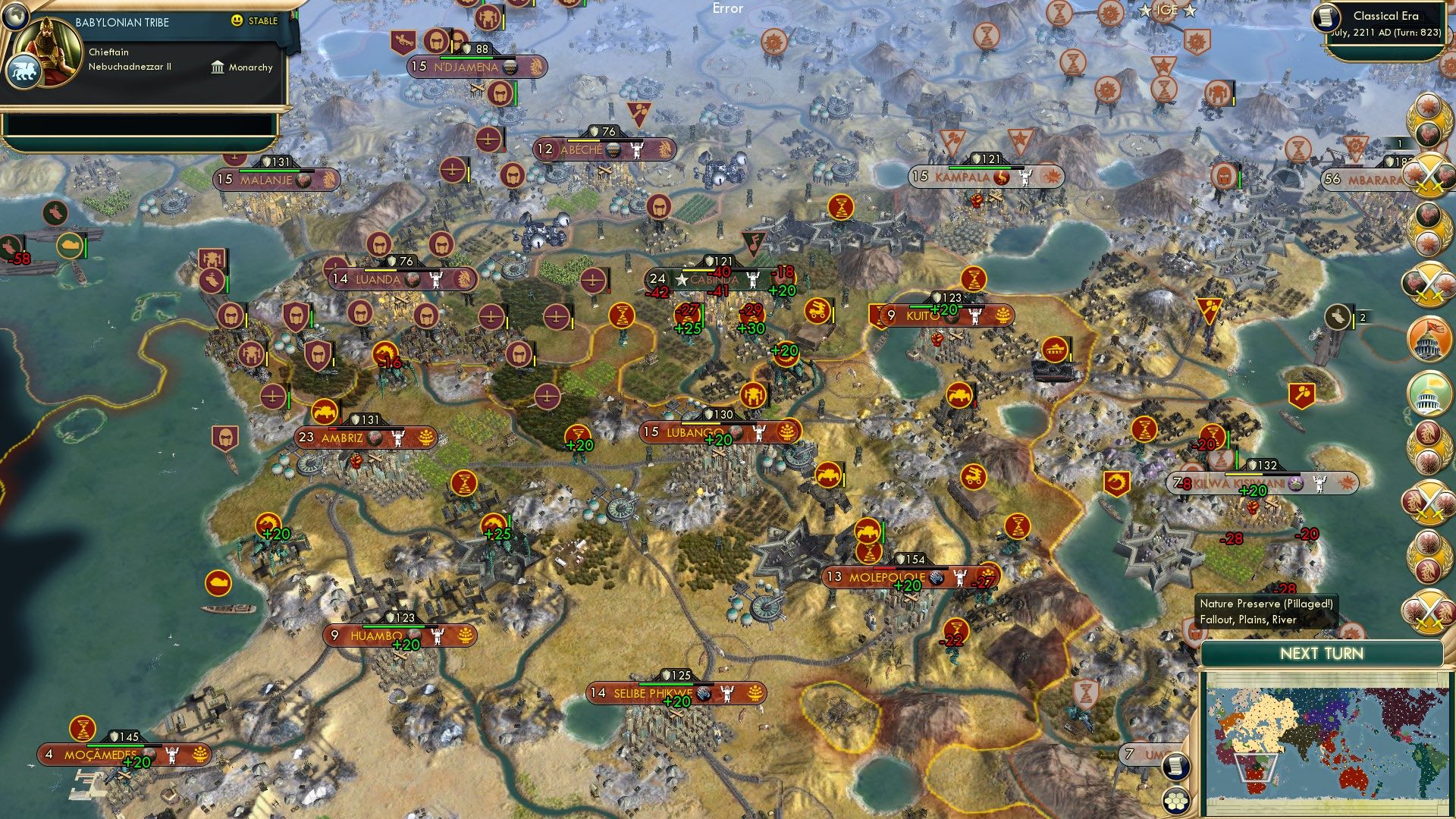 CBR In-Game Screenshot of The End is Nigh