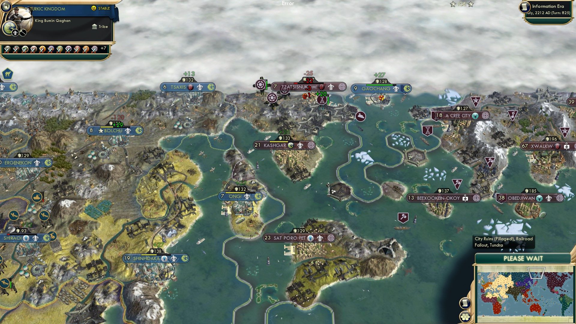 CBR In-Game Screenshot of Arapaho in Asia