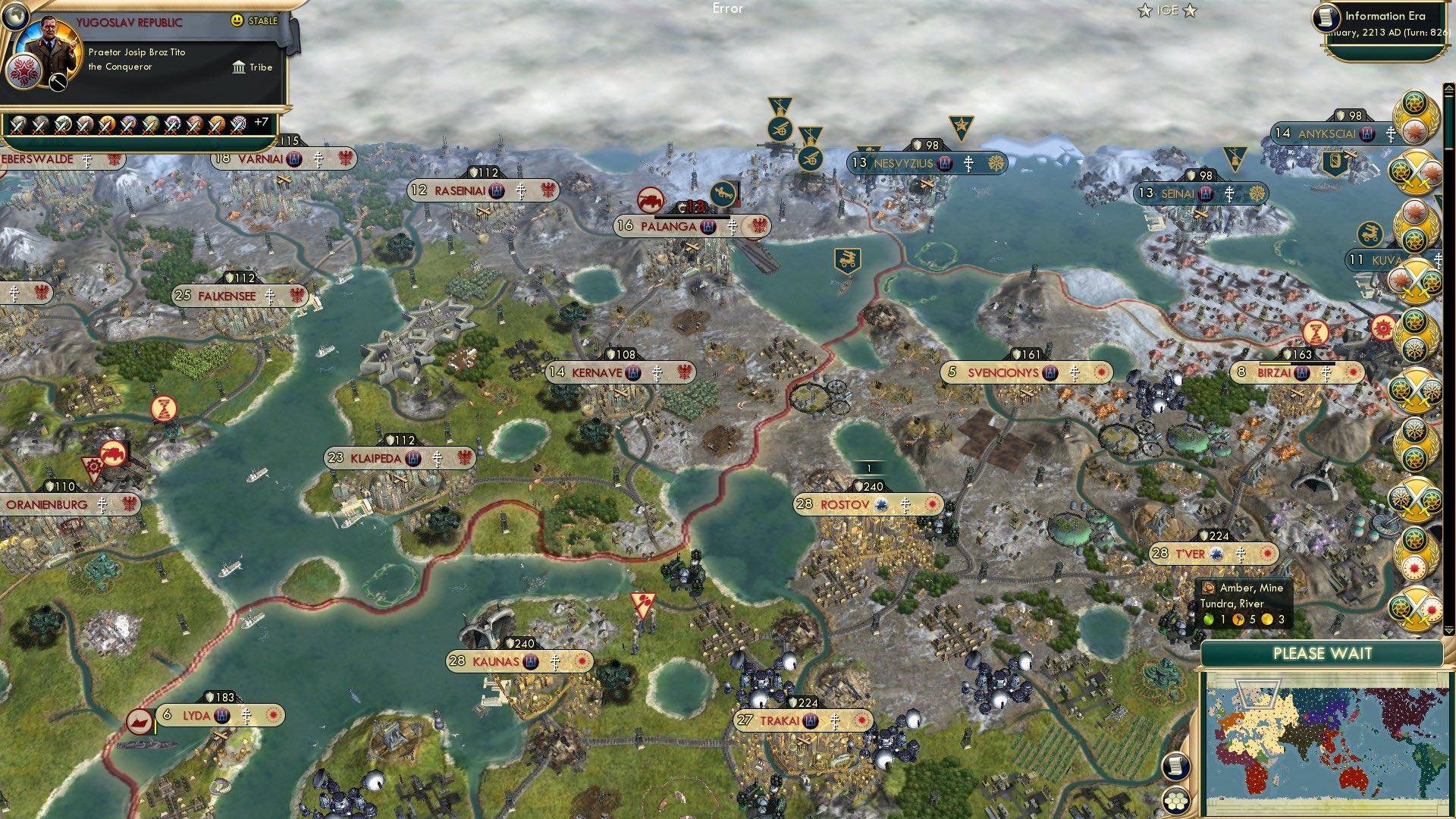 CBR In-Game Screenshot of Northern Fury