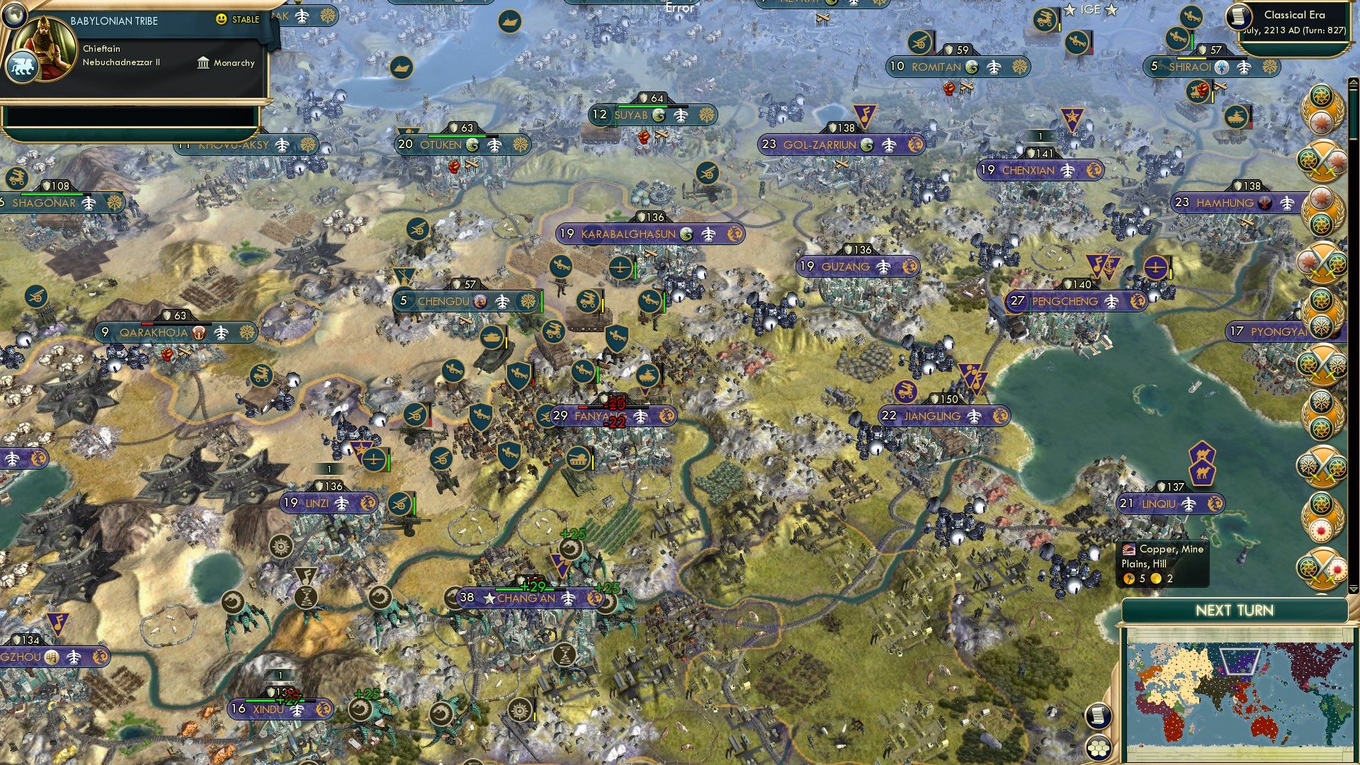 CBR In-Game Screenshot of Han’s Humiliation