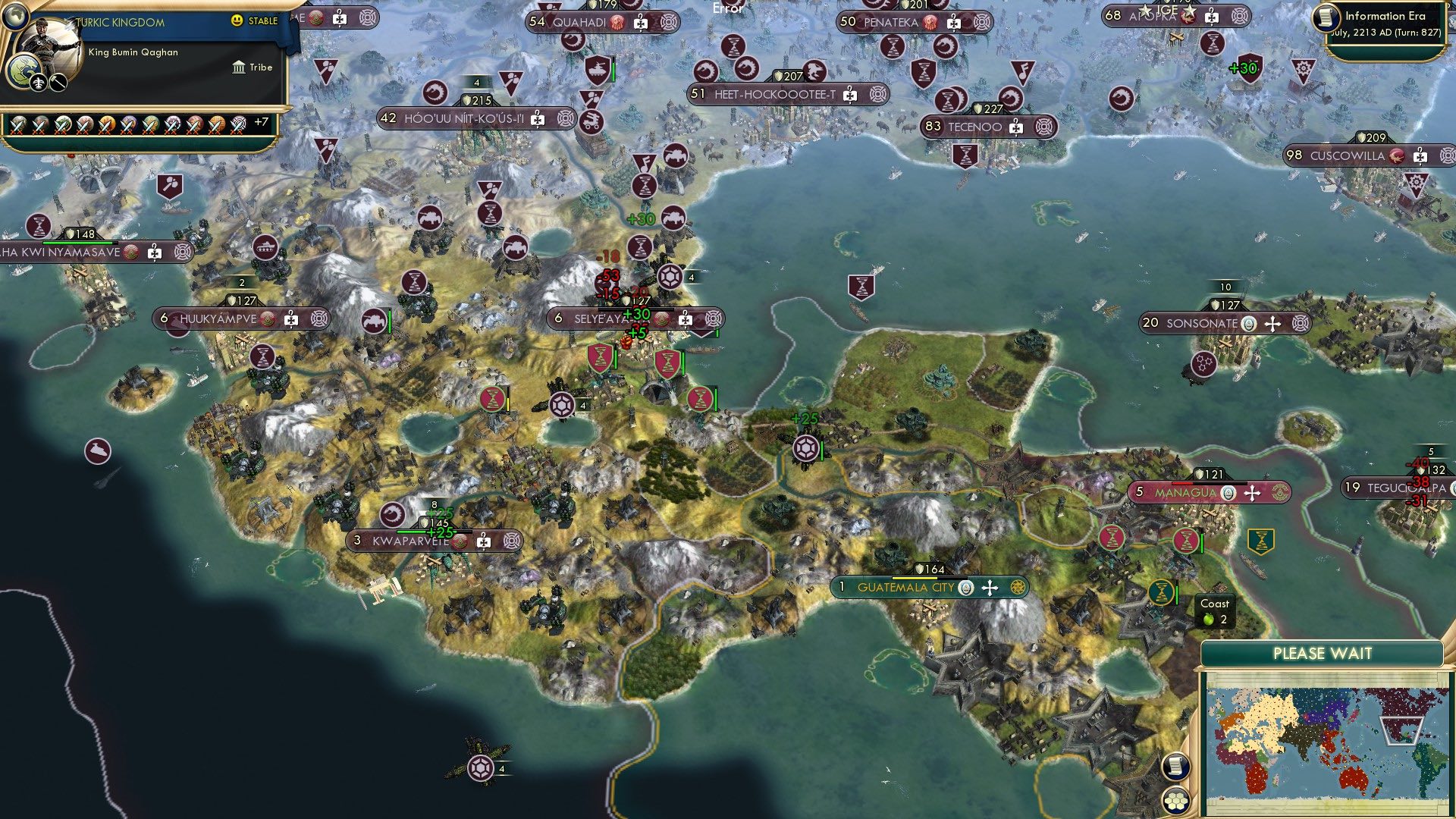 CBR In-Game Screenshot of Arapaho on Top