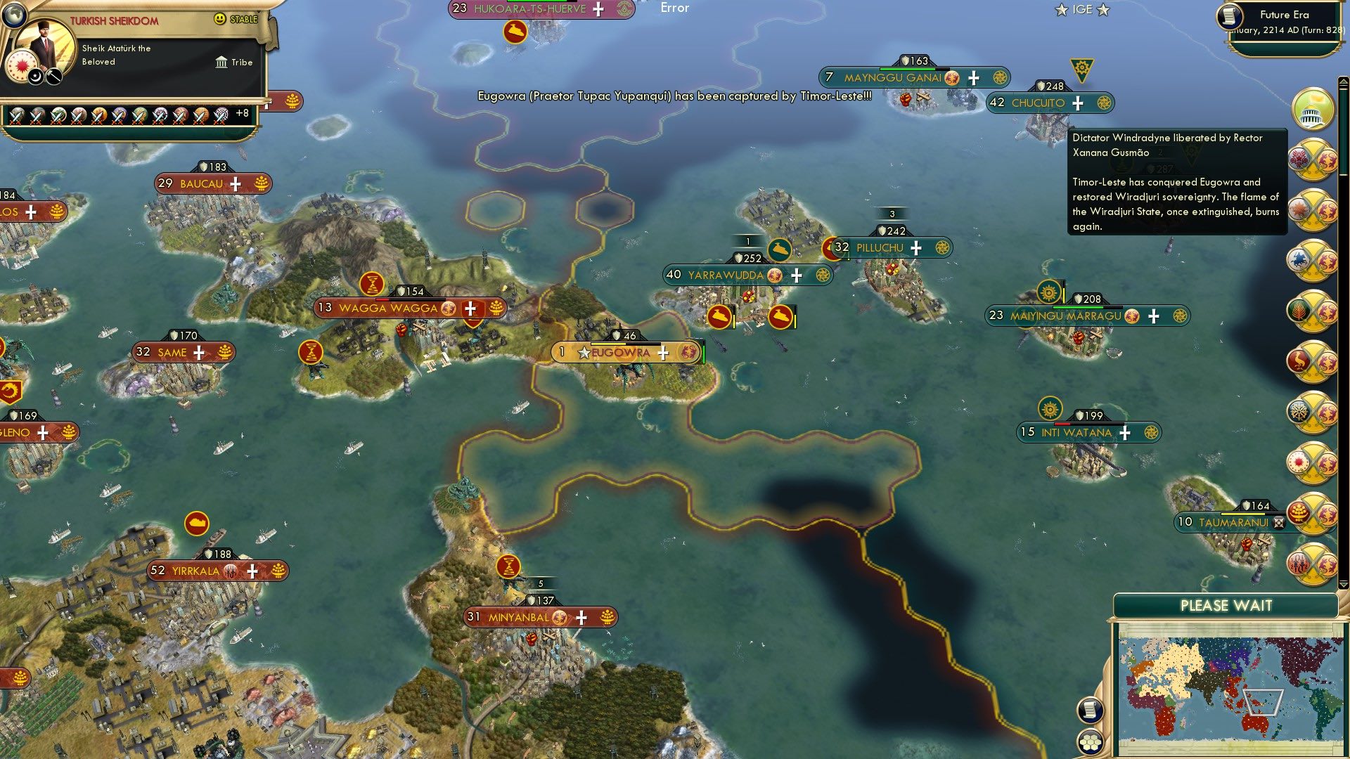 CBR In-Game Screenshot of Look Who’s Back!