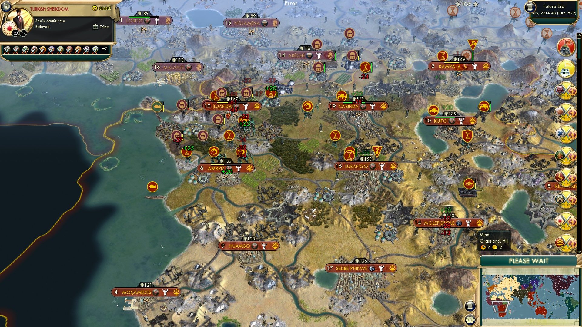 CBR In-Game Screenshot of Edge of North Africa