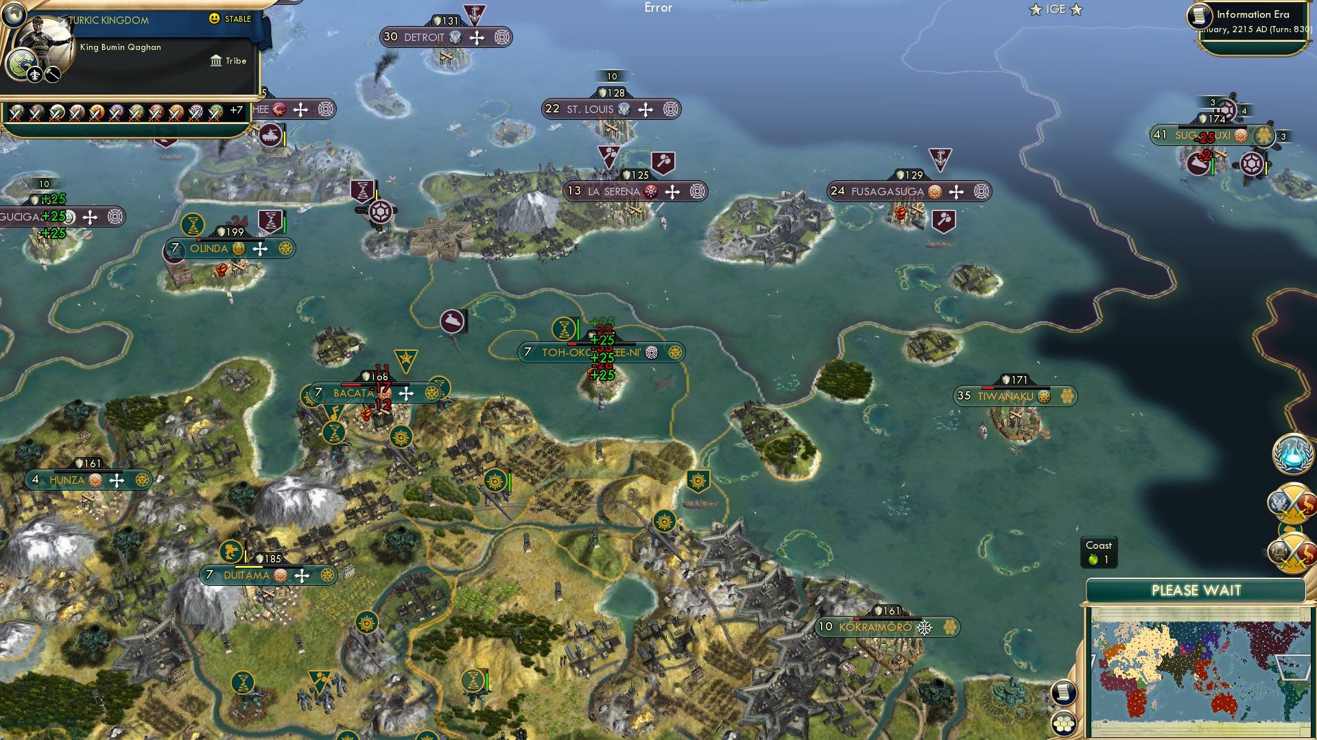 CBR In-Game Screenshot of Into the Caribbean!