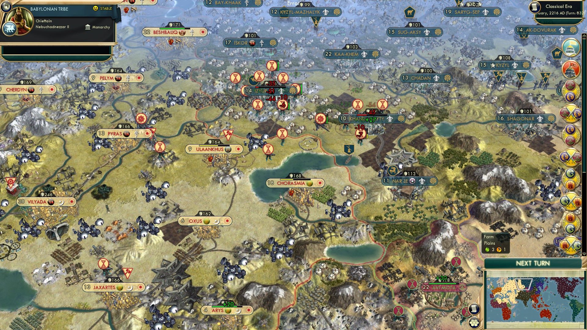 CBR In-Game Screenshot of Cold Front