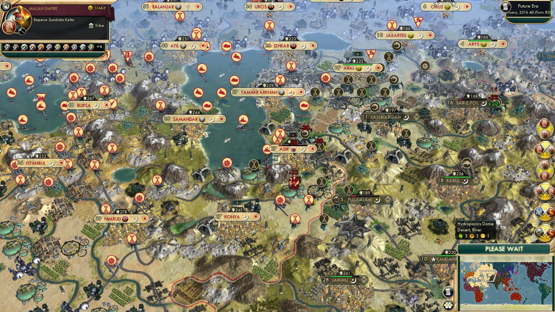 CBR In-Game Screenshot of Asir-ious Battle