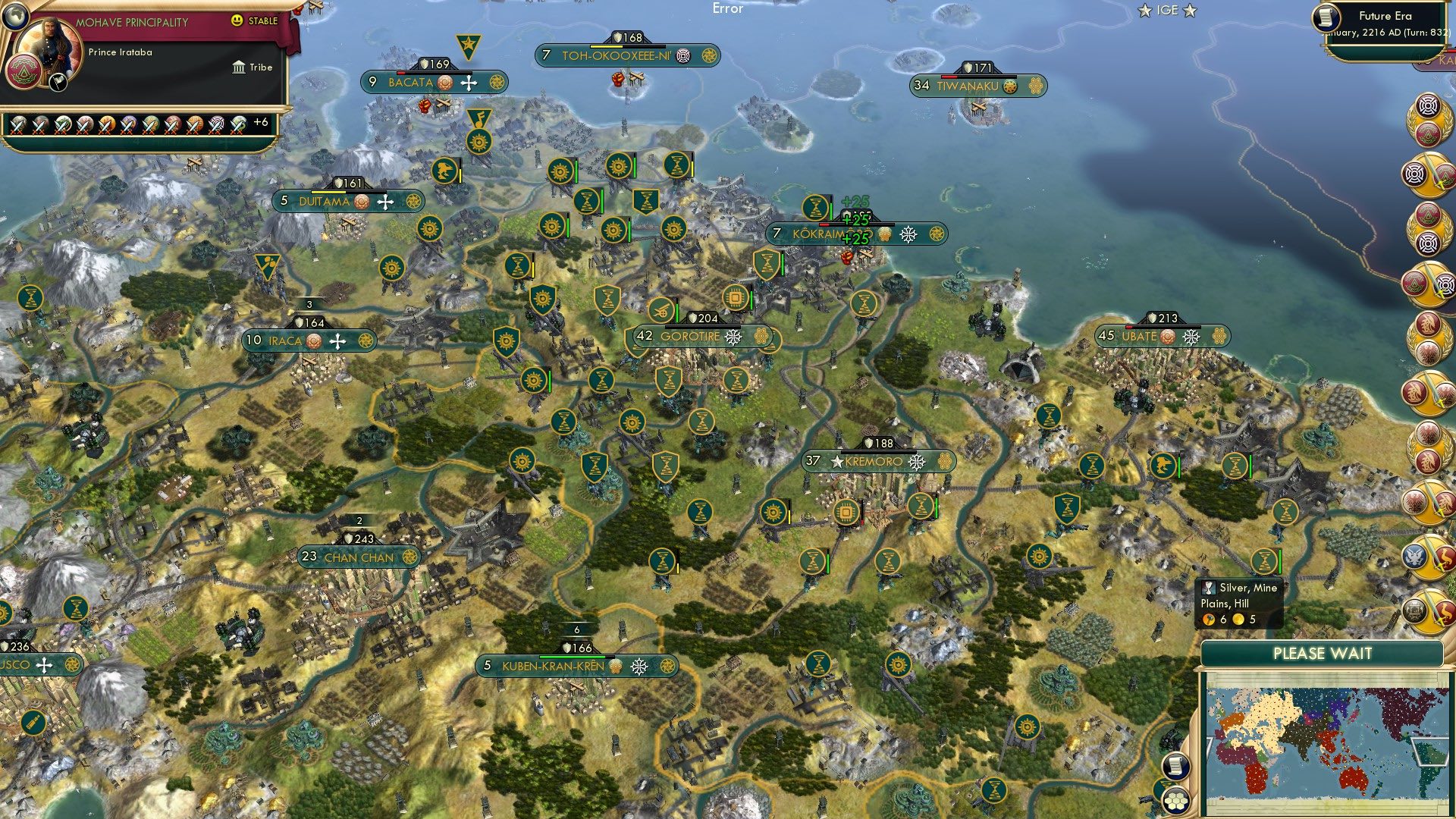 CBR In-Game Screenshot of Going for the Green-and-Gold