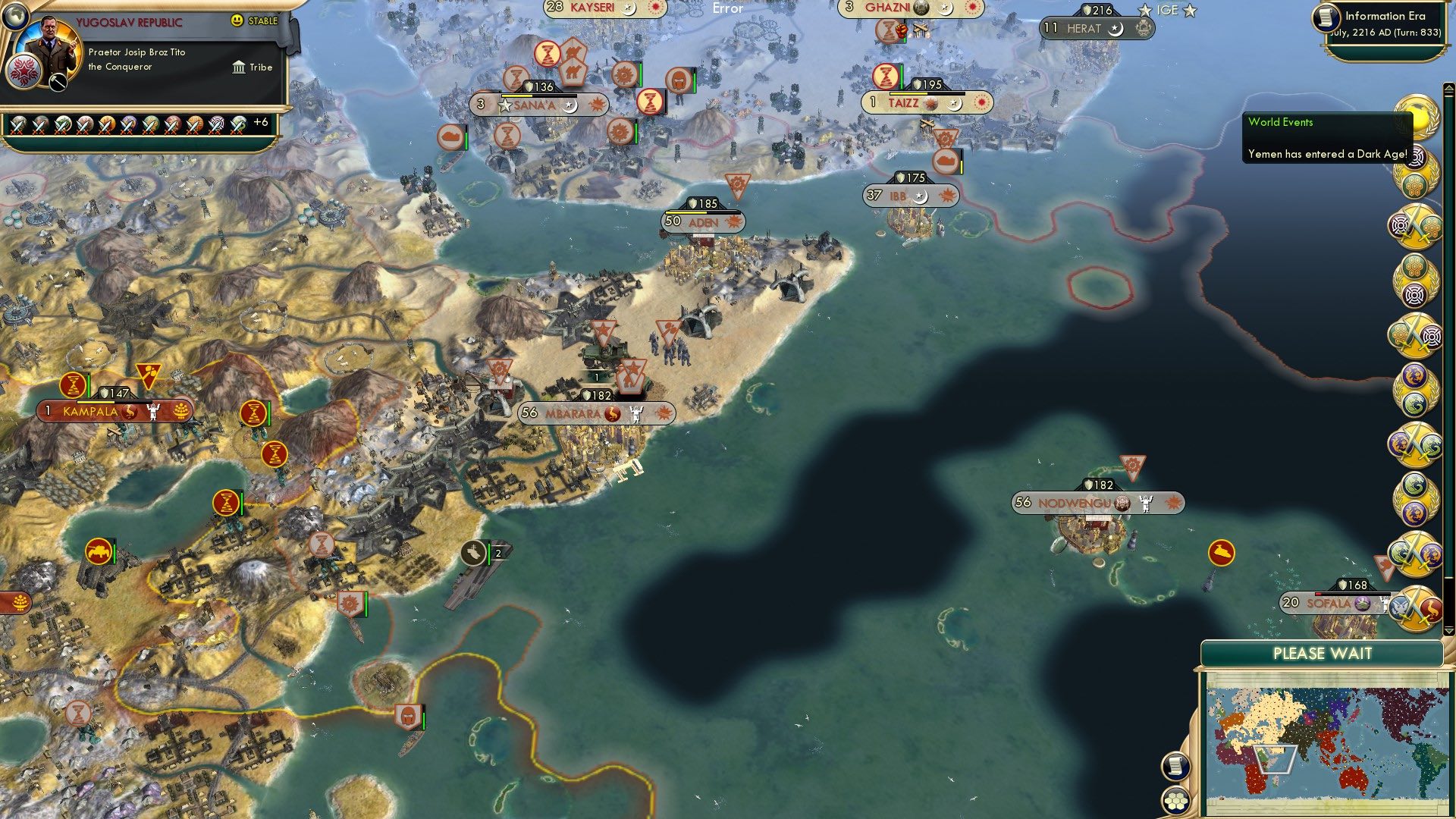 CBR In-Game Screenshot of Going In-Sana’a