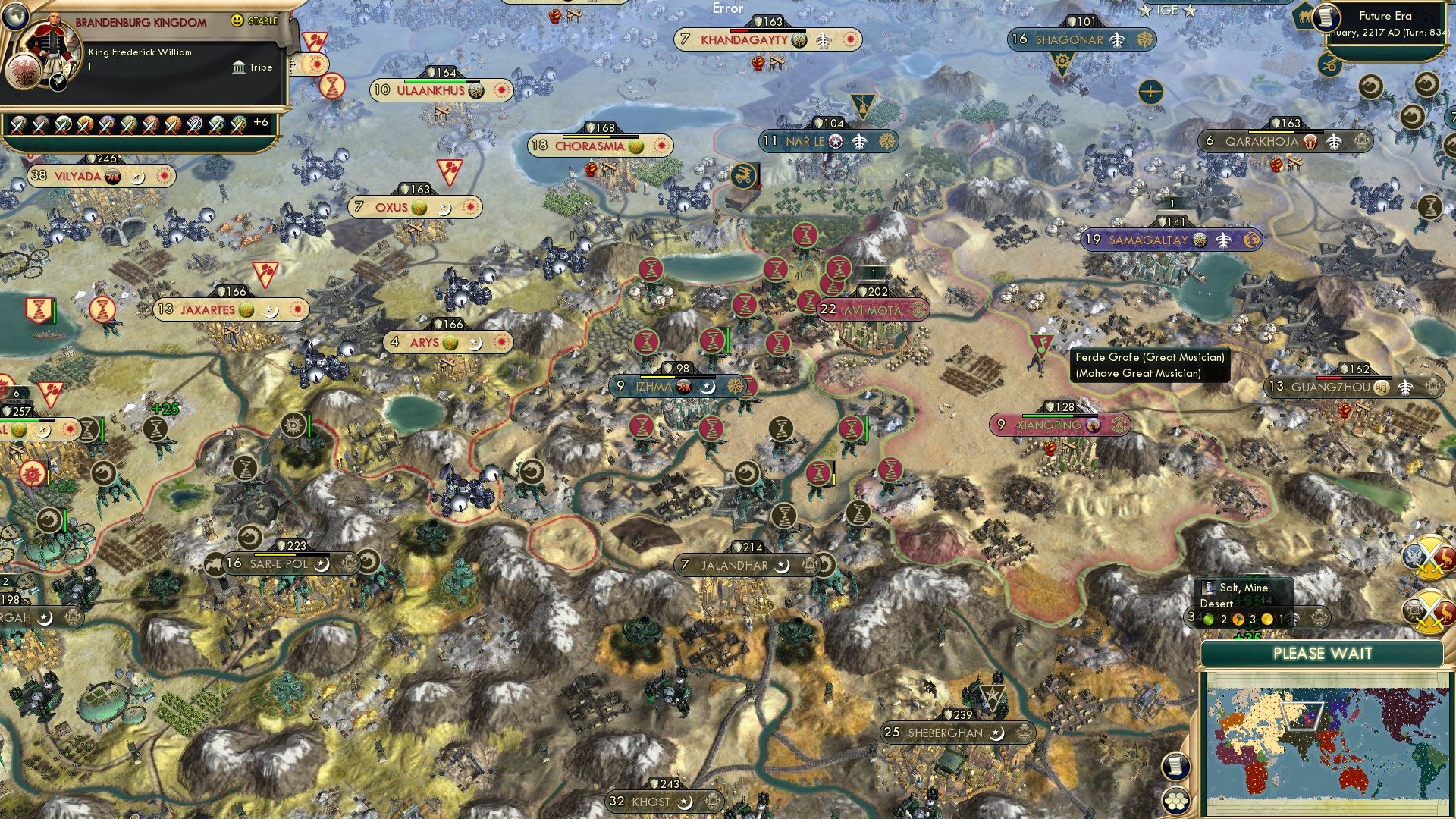 CBR In-Game Screenshot of Exponential Grofe