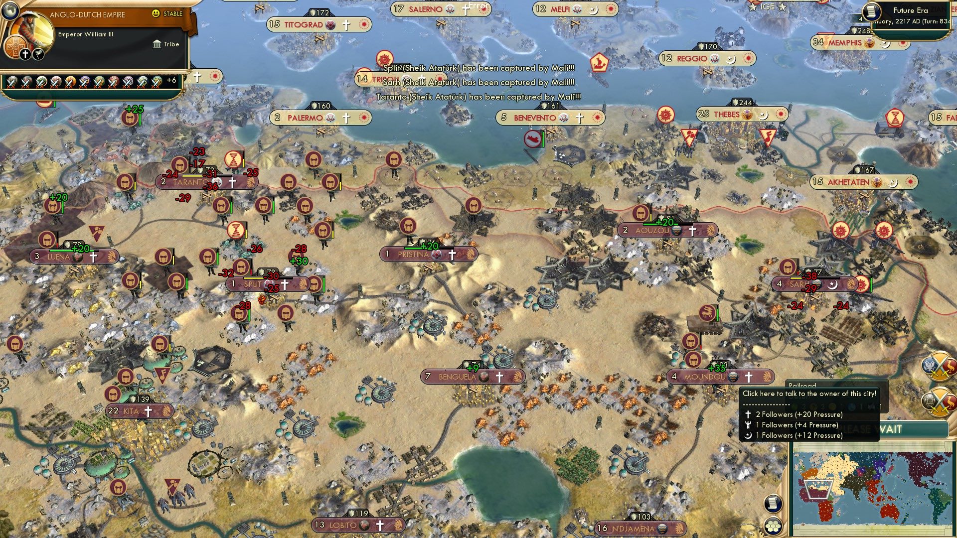 CBR In-Game Screenshot of Splitting Up