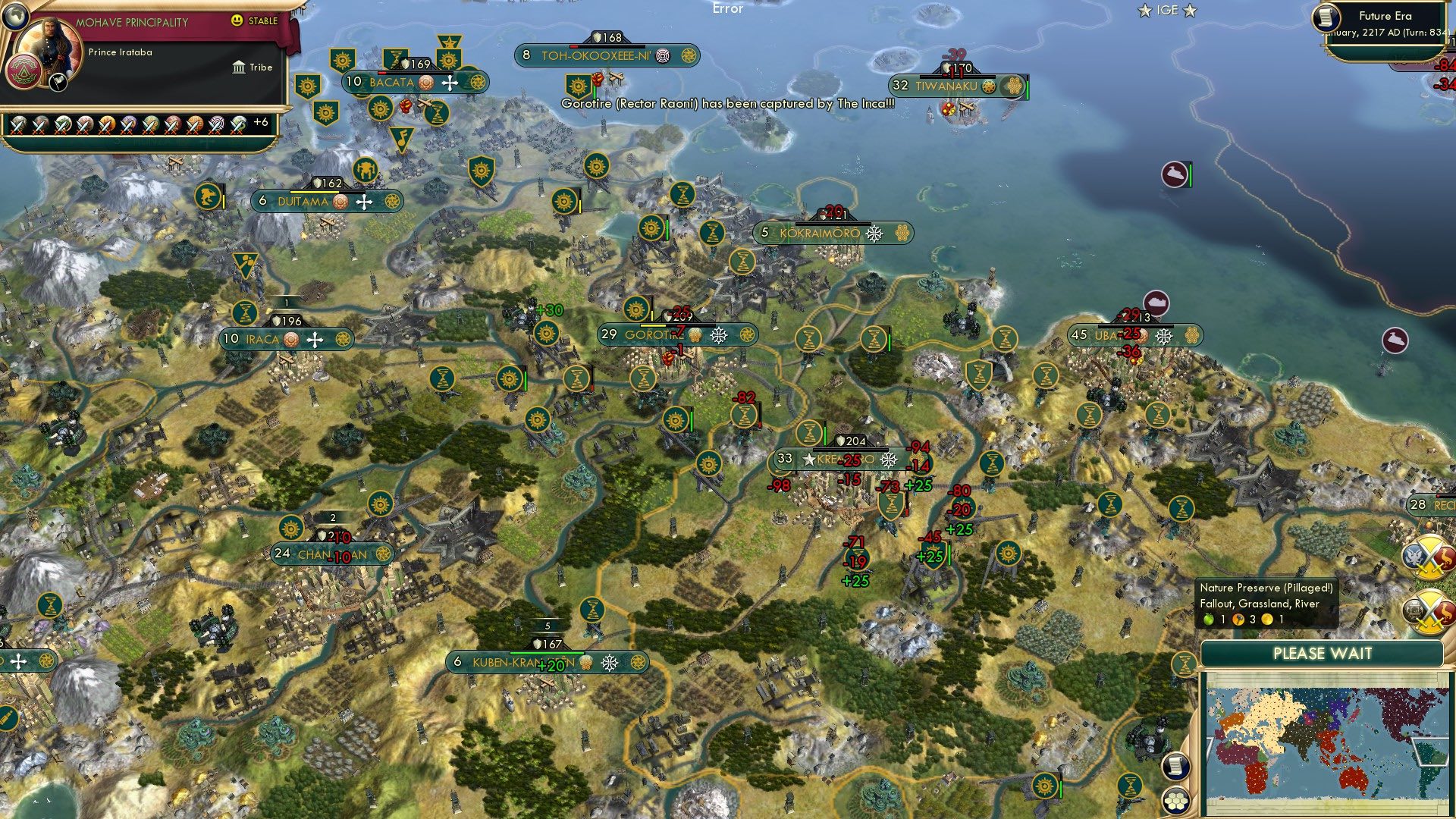 CBR In-Game Screenshot of Gory-tire