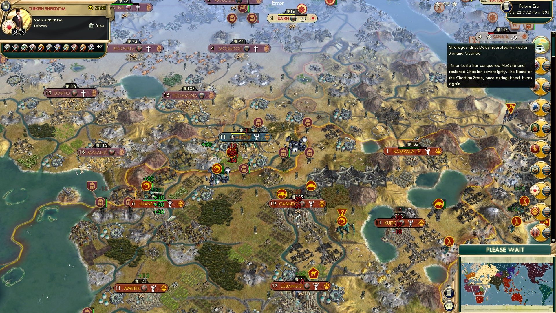 CBR In-Game Screenshot of Life’s Abeche