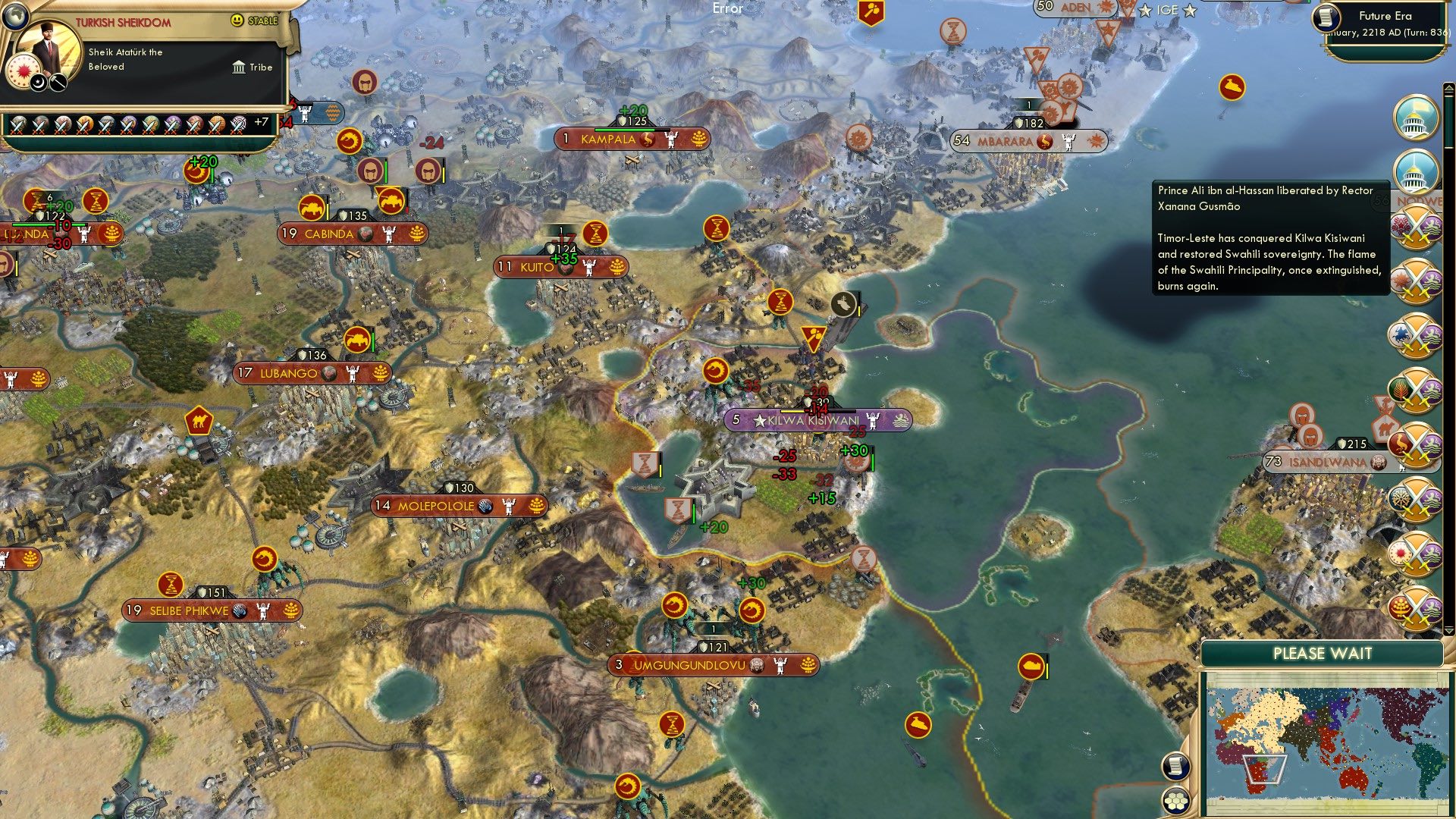 CBR In-Game Screenshot of The Return