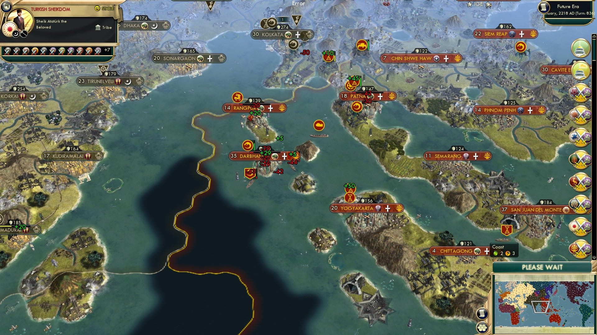 CBR In-Game Screenshot of The Tiger Sleeps Tonight