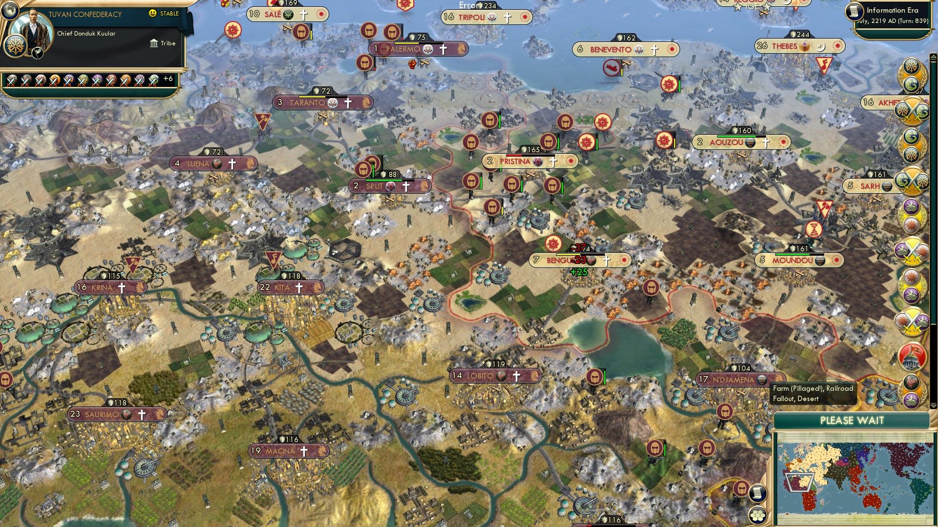 CBR In-Game Screenshot of Pristina Condition