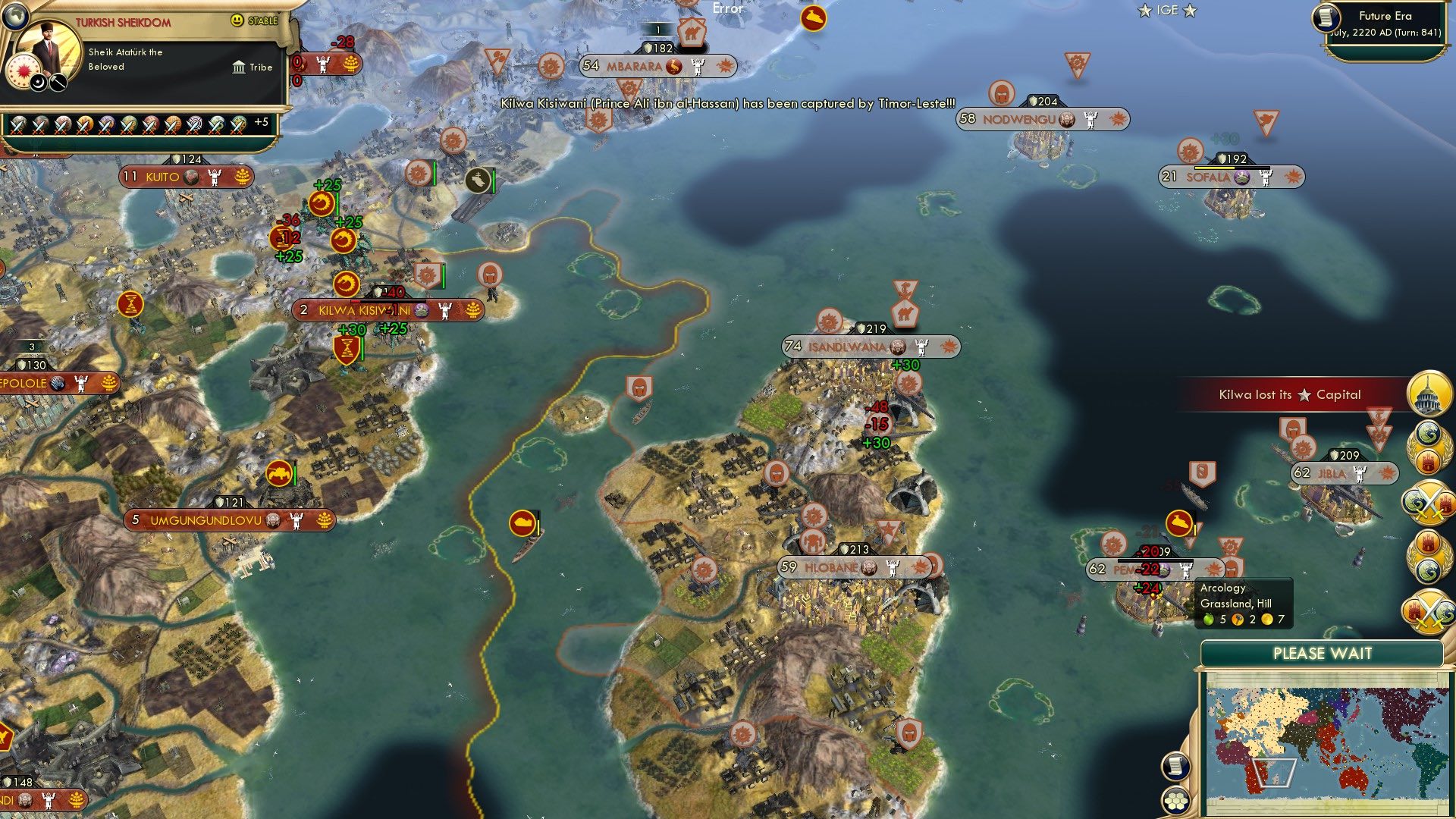 CBR In-Game Screenshot of Third Act Breakdown