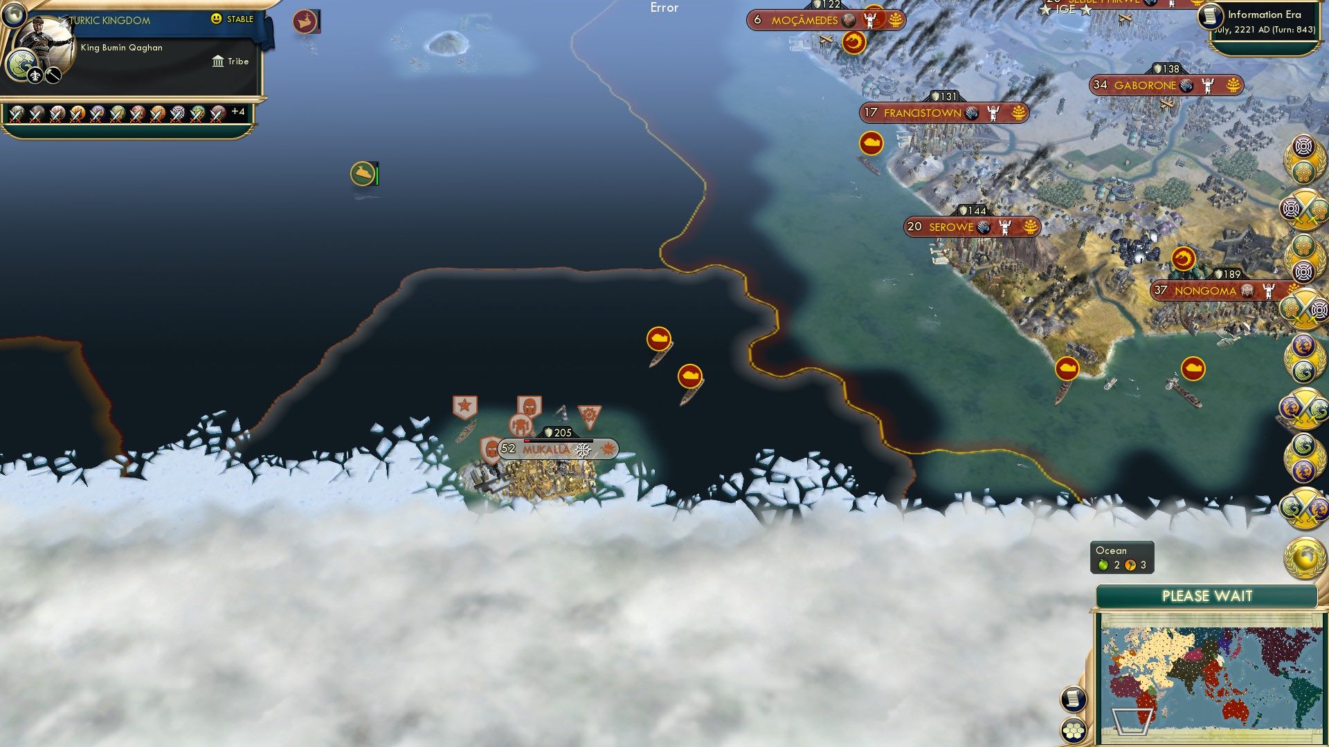 CBR In-Game Screenshot of Running Amuk