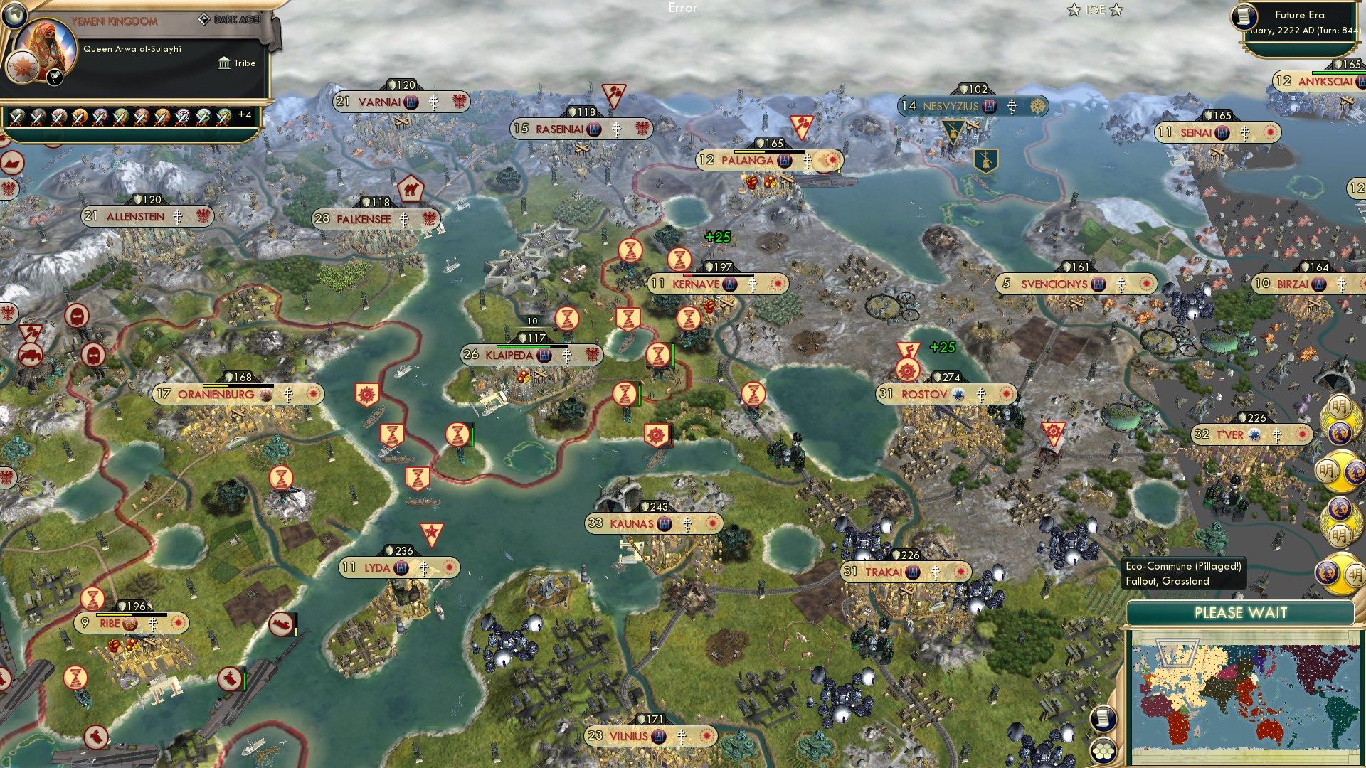 CBR In-Game Screenshot of Finnishing Up