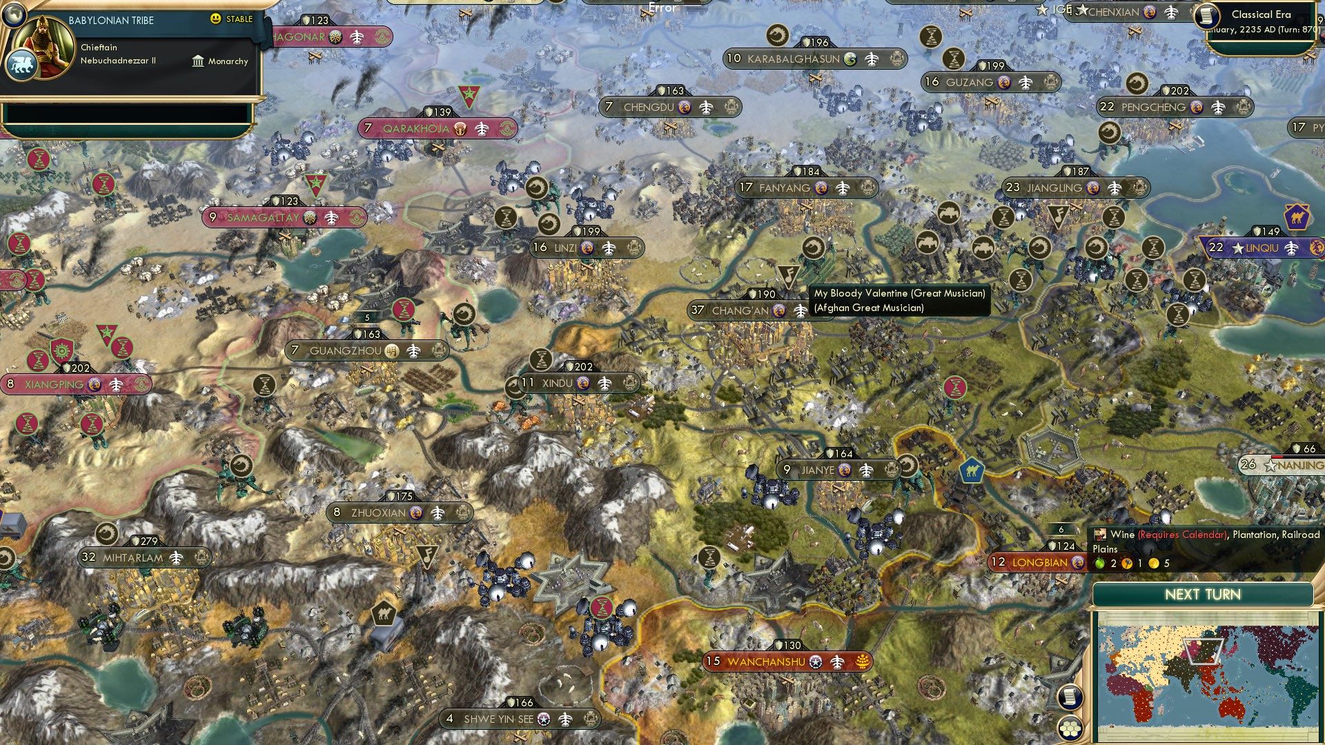 CBR In-Game Screenshot of Holding on by a Thread