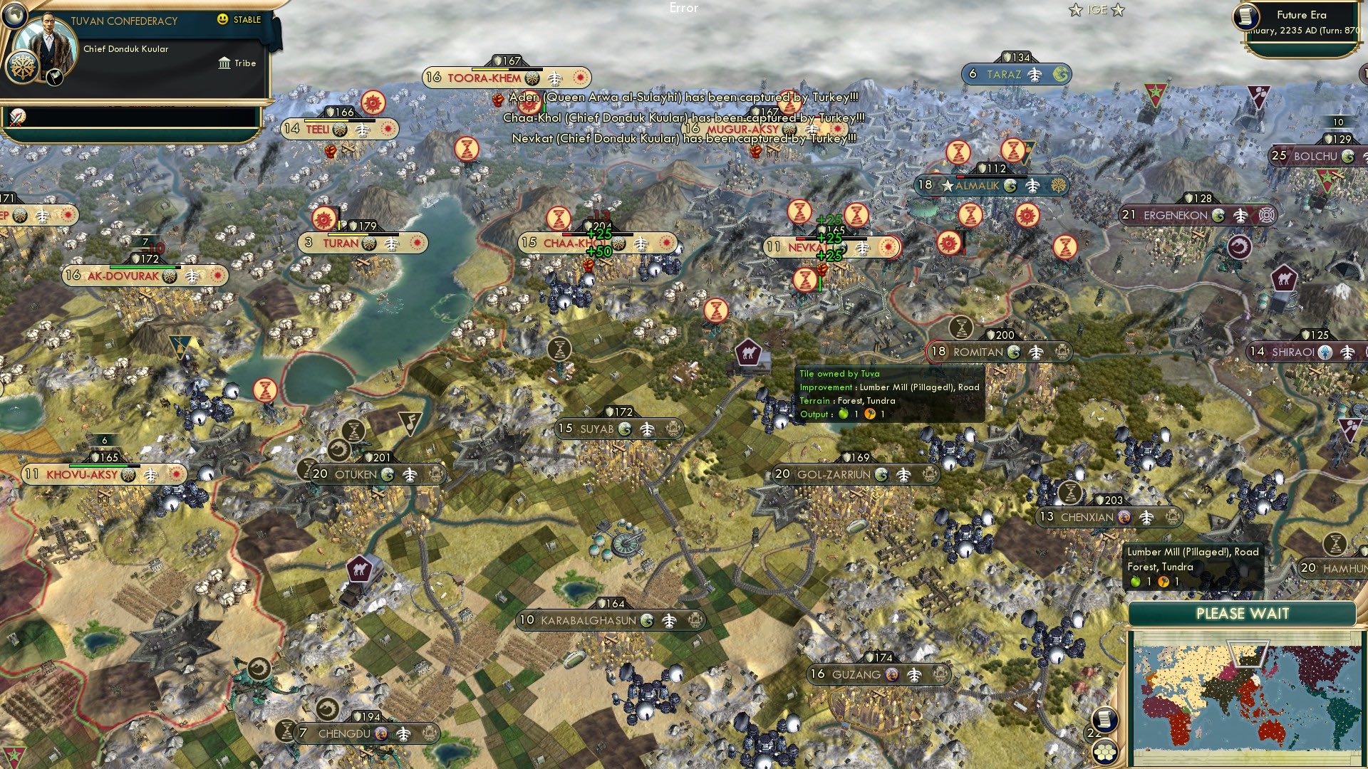 CBR In-Game Screenshot of Melted