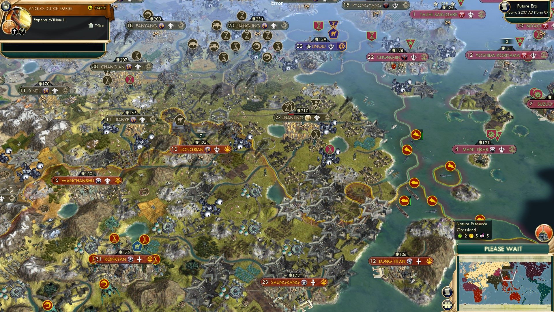 CBR In-Game Screenshot of It Was Never Meant to Be.