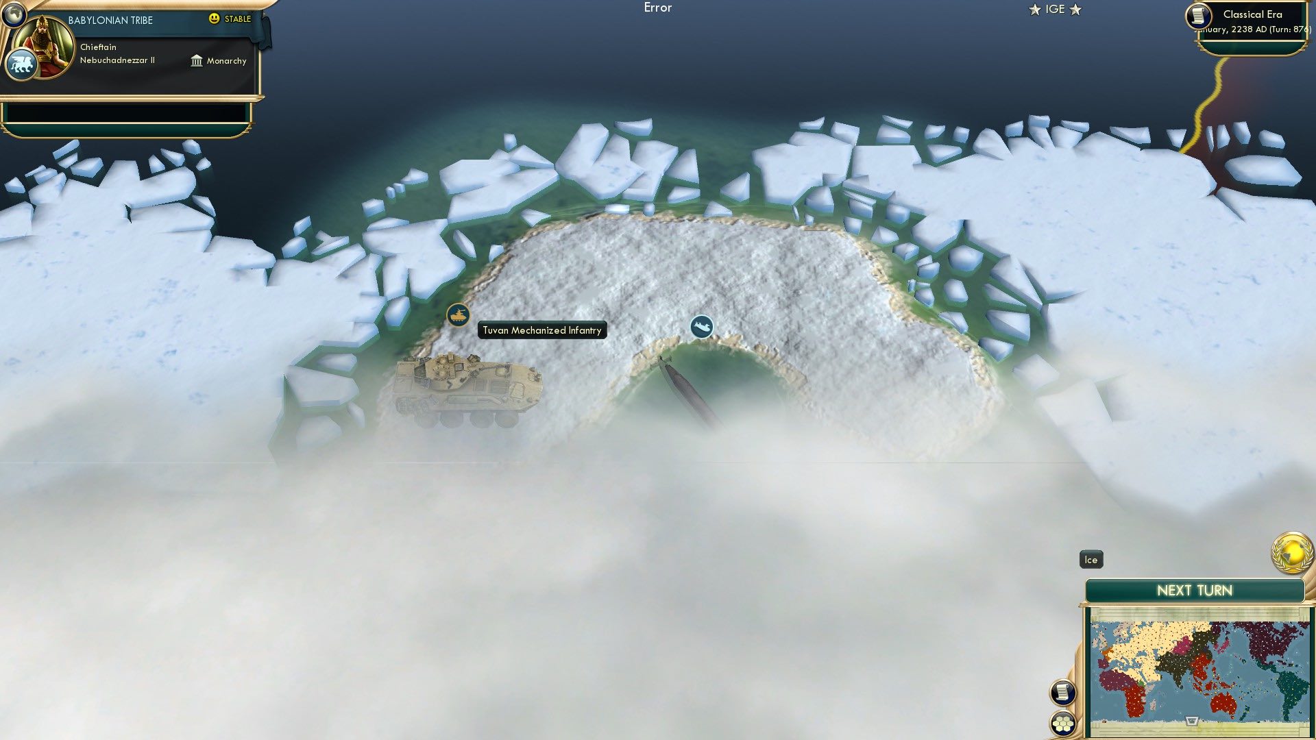 CBR In-Game Screenshot of Tuva’s Final Act