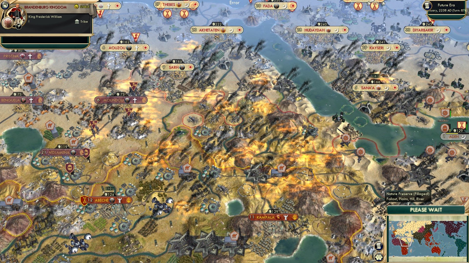 CBR In-Game Screenshot of Scars that will never heal