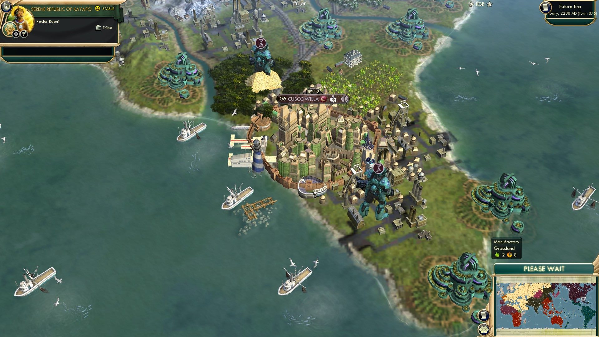 CBR In-Game Screenshot of The Cuscowilla Walled City